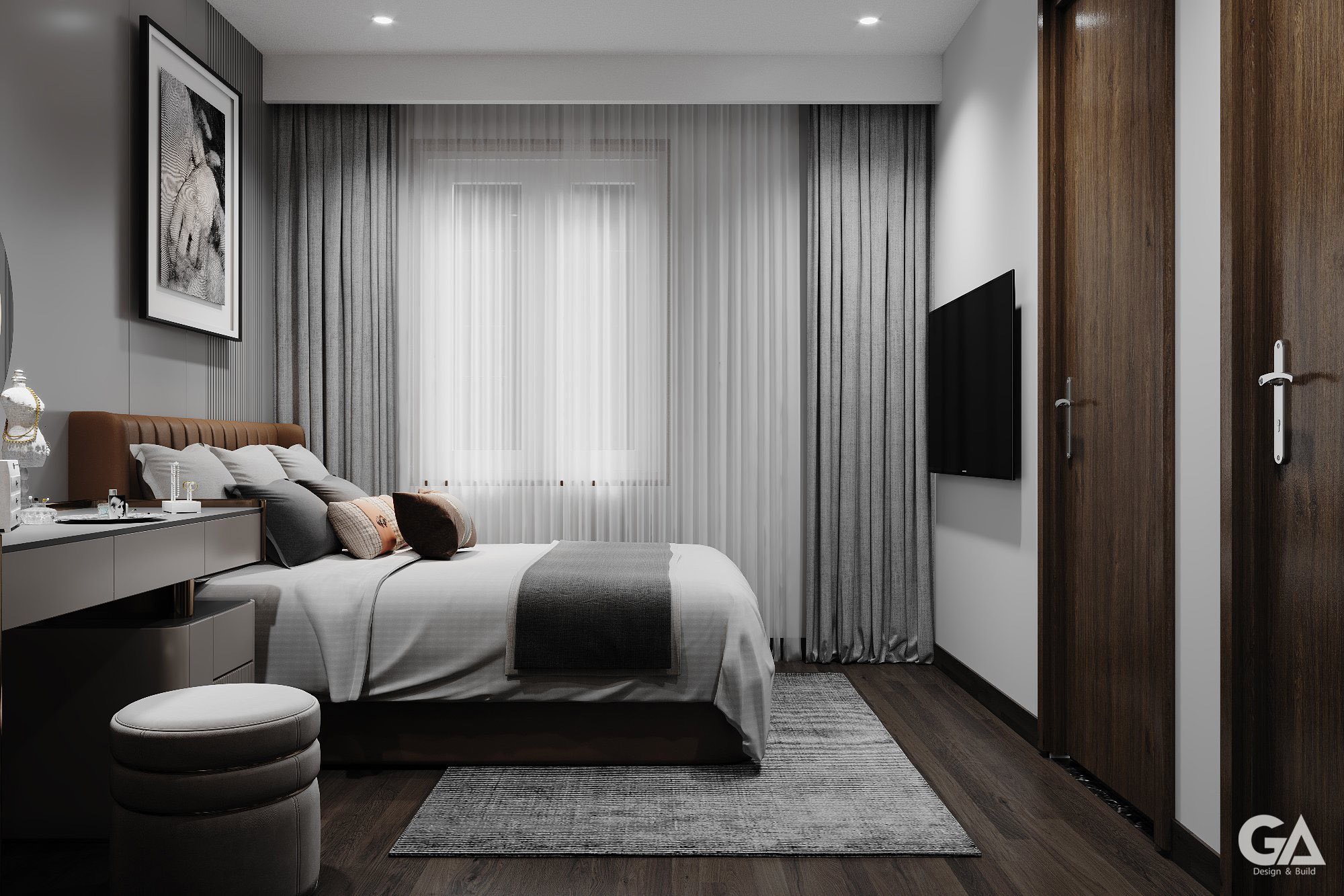 Dự án Thiet Kế Nhà Phố Hiện đại Vớ Biện Pháp Thi Công Thép Tiền Chế (15)