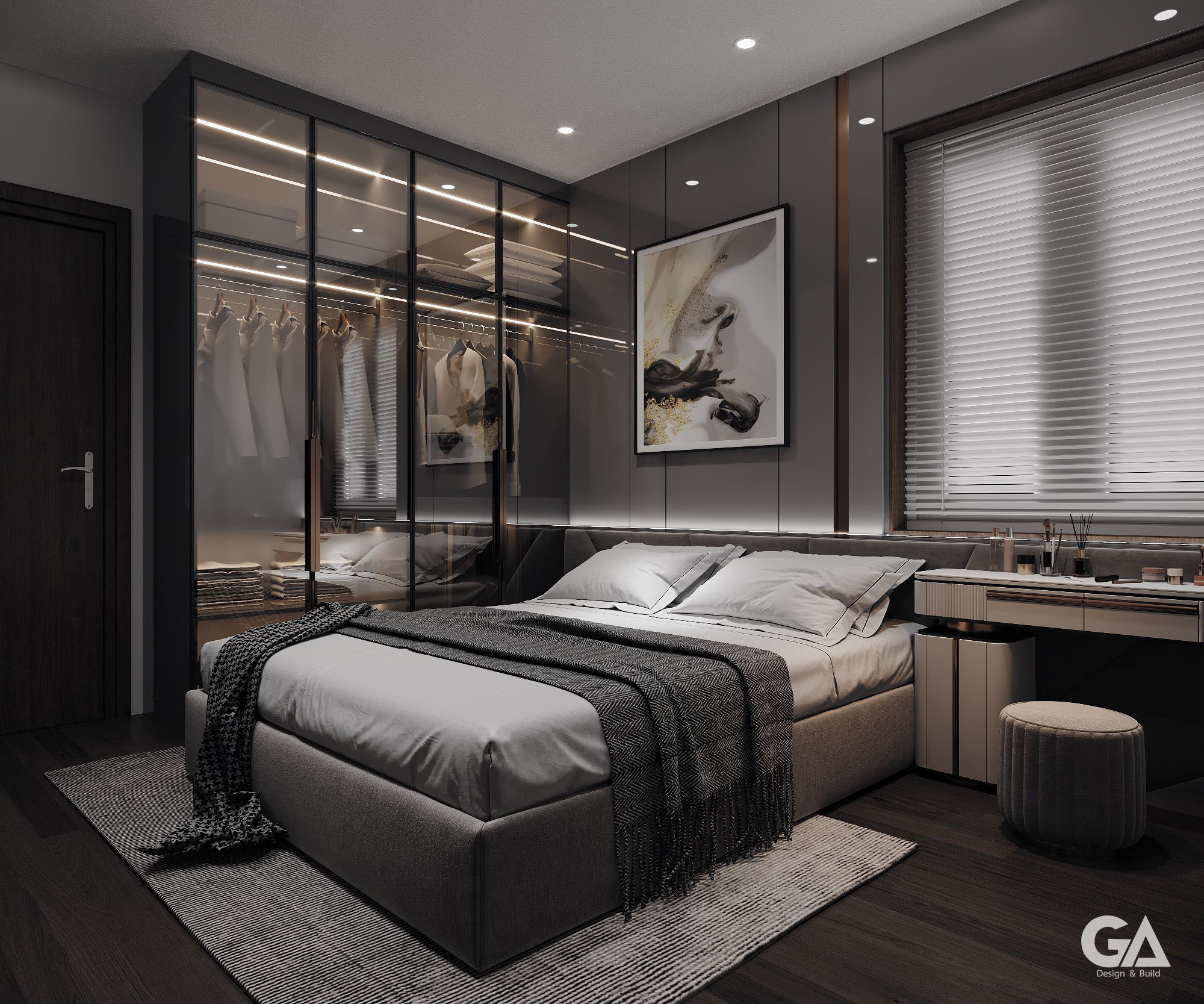 Dự án Thiet Kế Nhà Phố Hiện đại Vớ Biện Pháp Thi Công Thép Tiền Chế (22)
