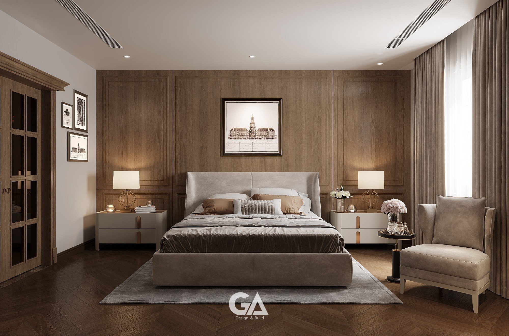 Dự án Thiết Kế Villa Bán Cổ điển Thủ Dầu Một (11)