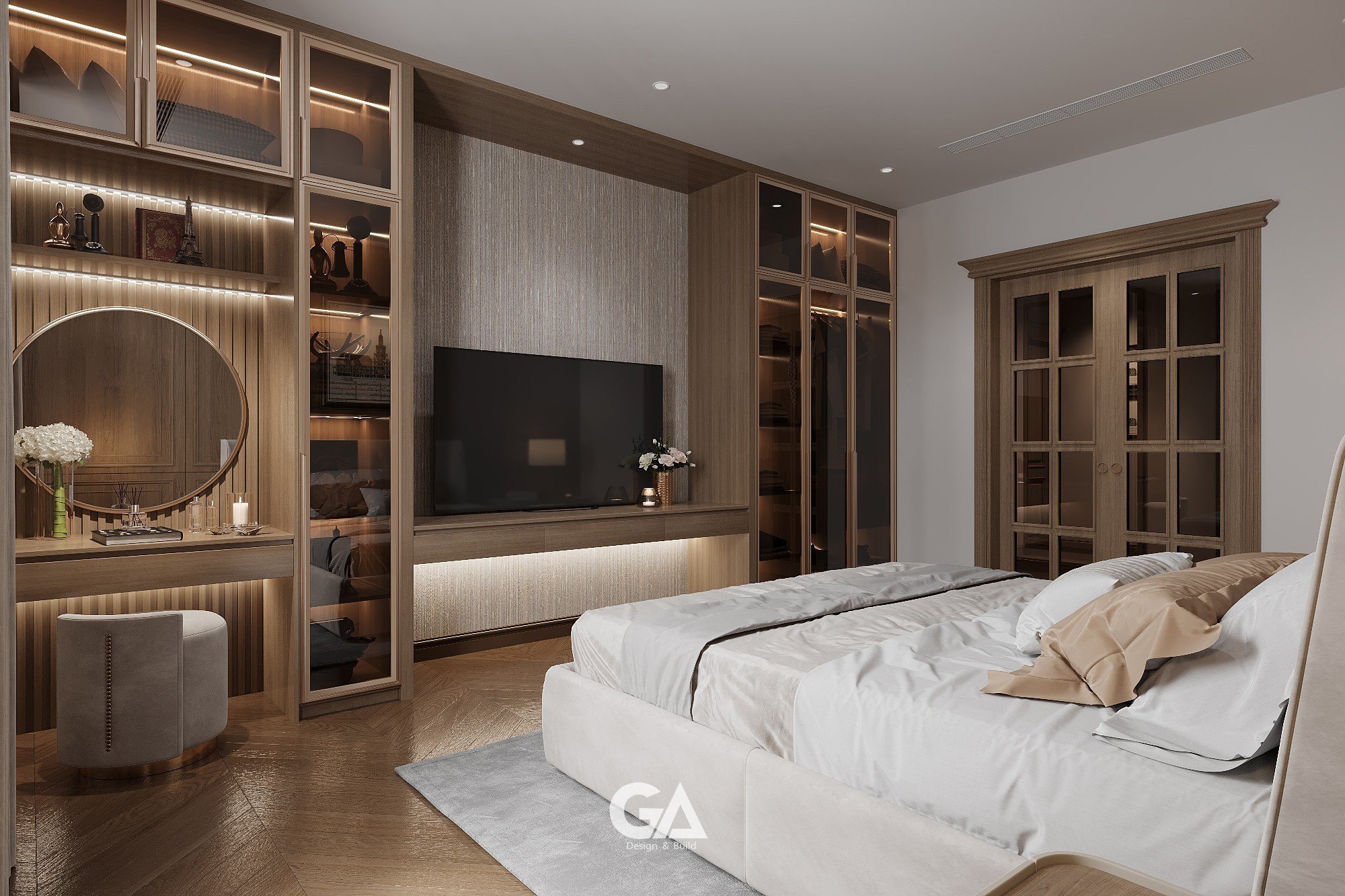 Dự án Thiết Kế Villa Bán Cổ điển Thủ Dầu Một (12)