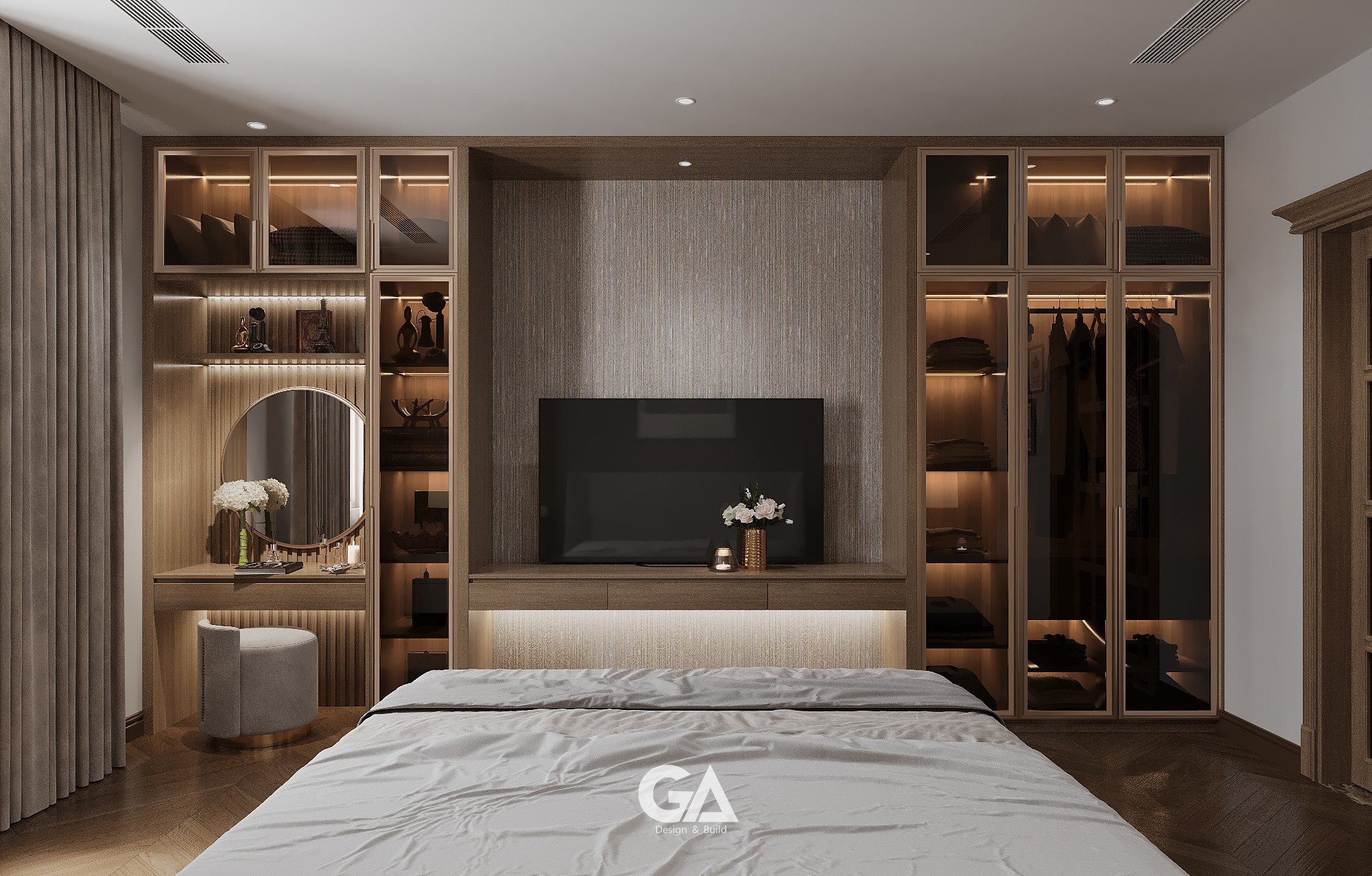 Dự án Thiết Kế Villa Bán Cổ điển Thủ Dầu Một (13)