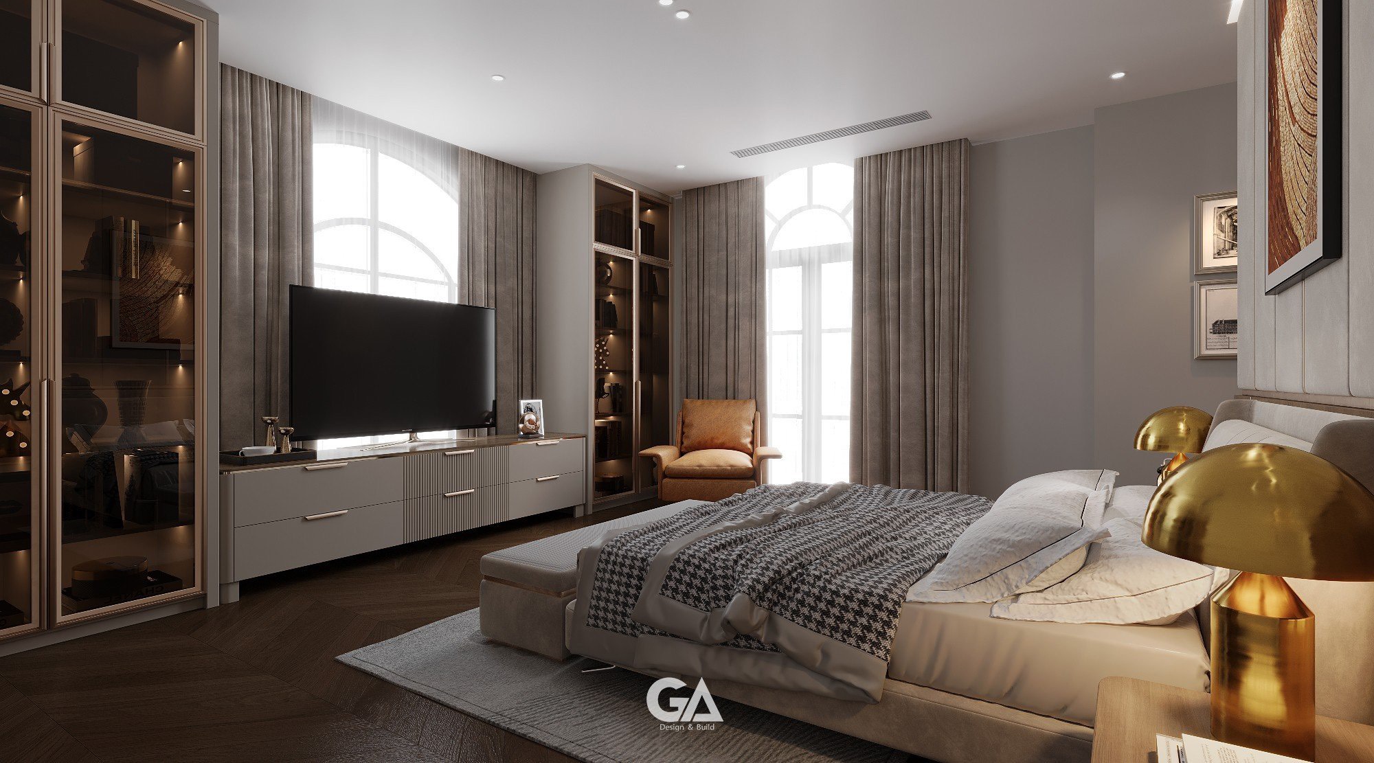 Dự án Thiết Kế Villa Bán Cổ điển Thủ Dầu Một (22)