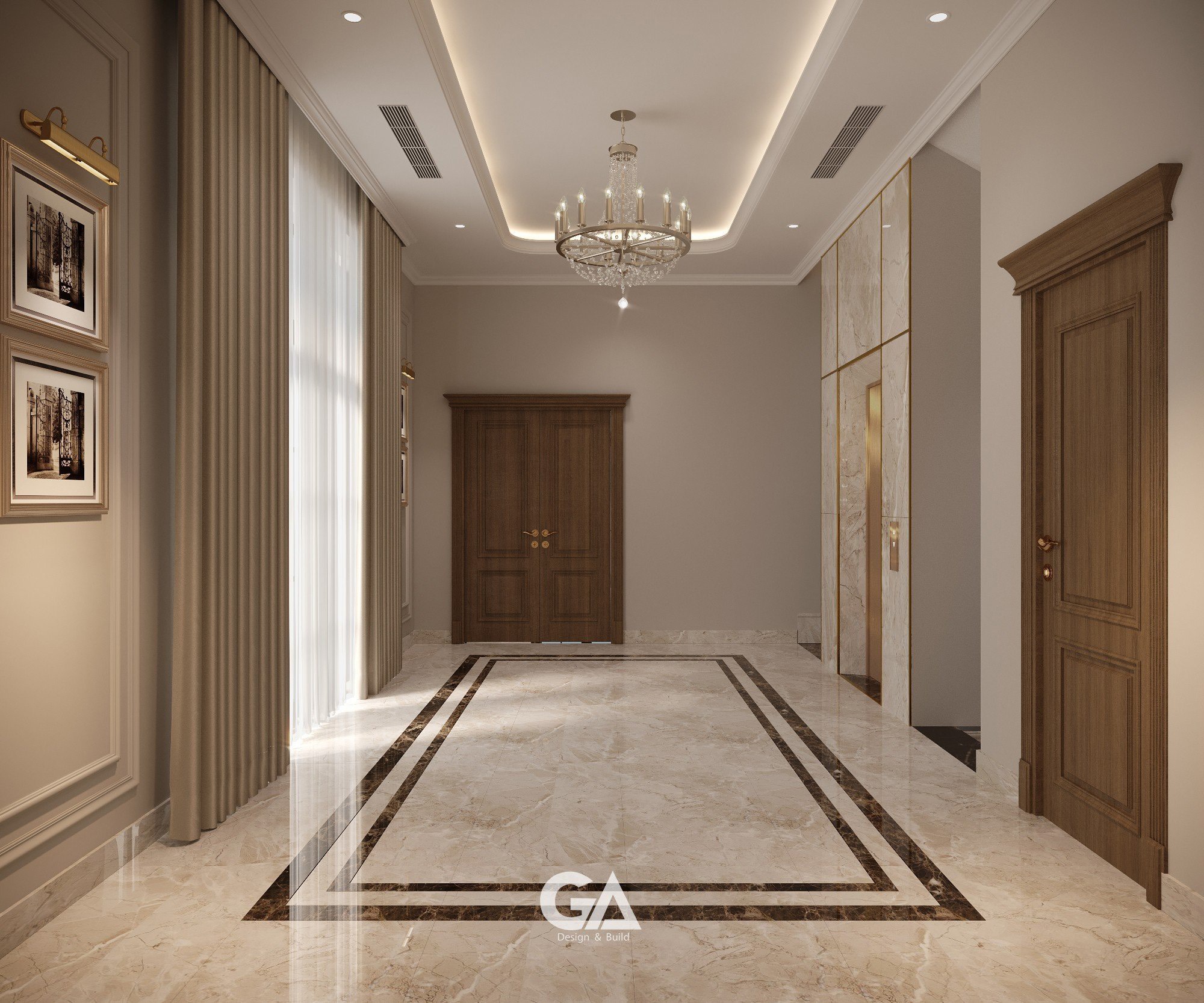 Dự án Thiết Kế Villa Bán Cổ điển Thủ Dầu Một (24)