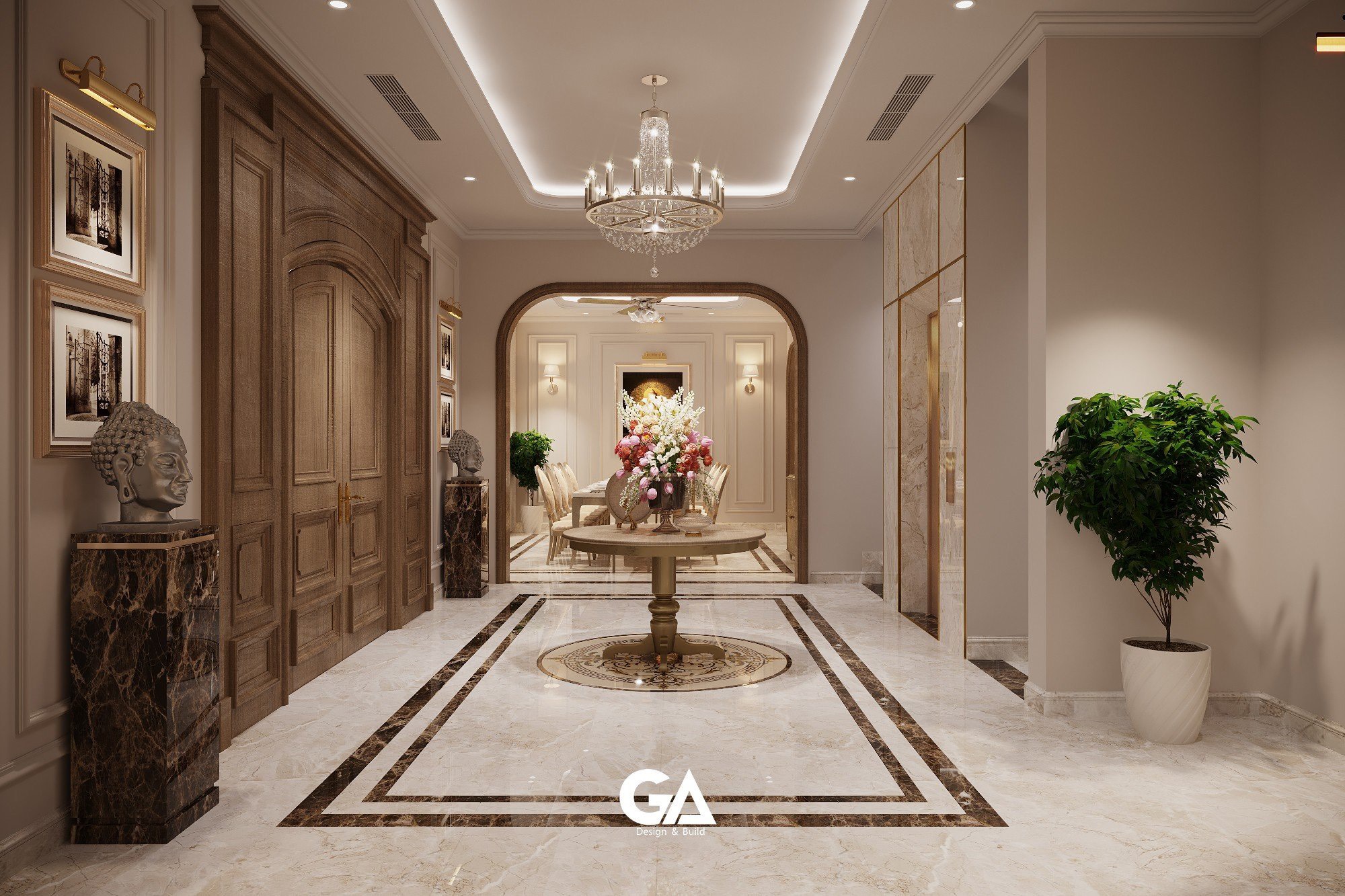 Dự án Thiết Kế Villa Bán Cổ điển Thủ Dầu Một (32)