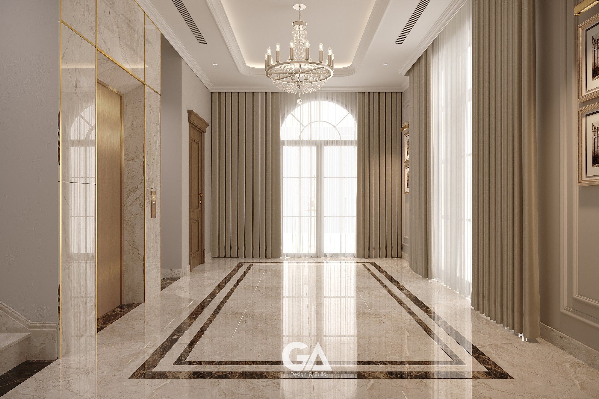 Dự án Thiết Kế Villa Bán Cổ điển Thủ Dầu Một (37)