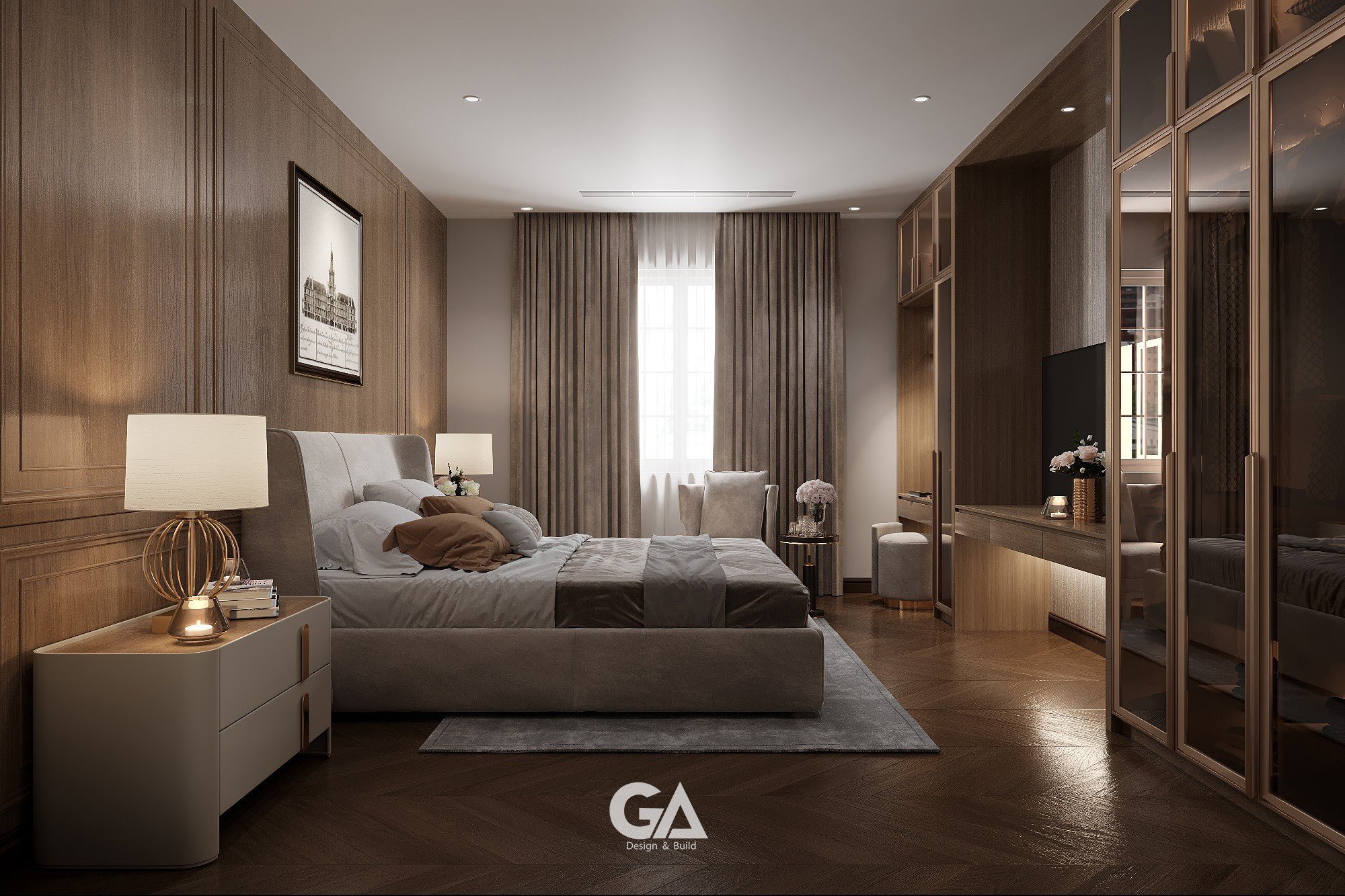 Dự án Thiết Kế Villa Bán Cổ điển Thủ Dầu Một (43)