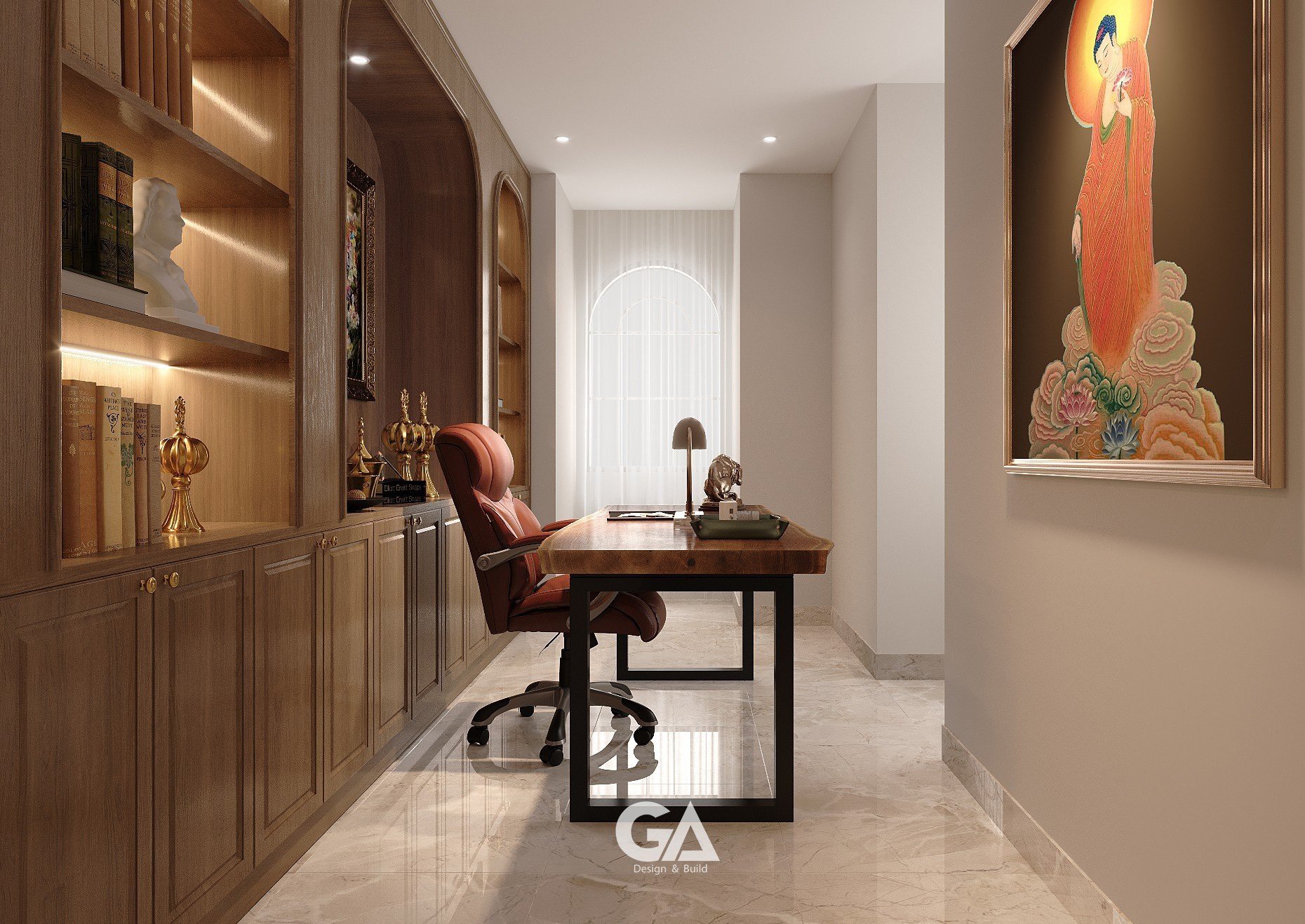 Dự án Thiết Kế Villa Bán Cổ điển Thủ Dầu Một (8)