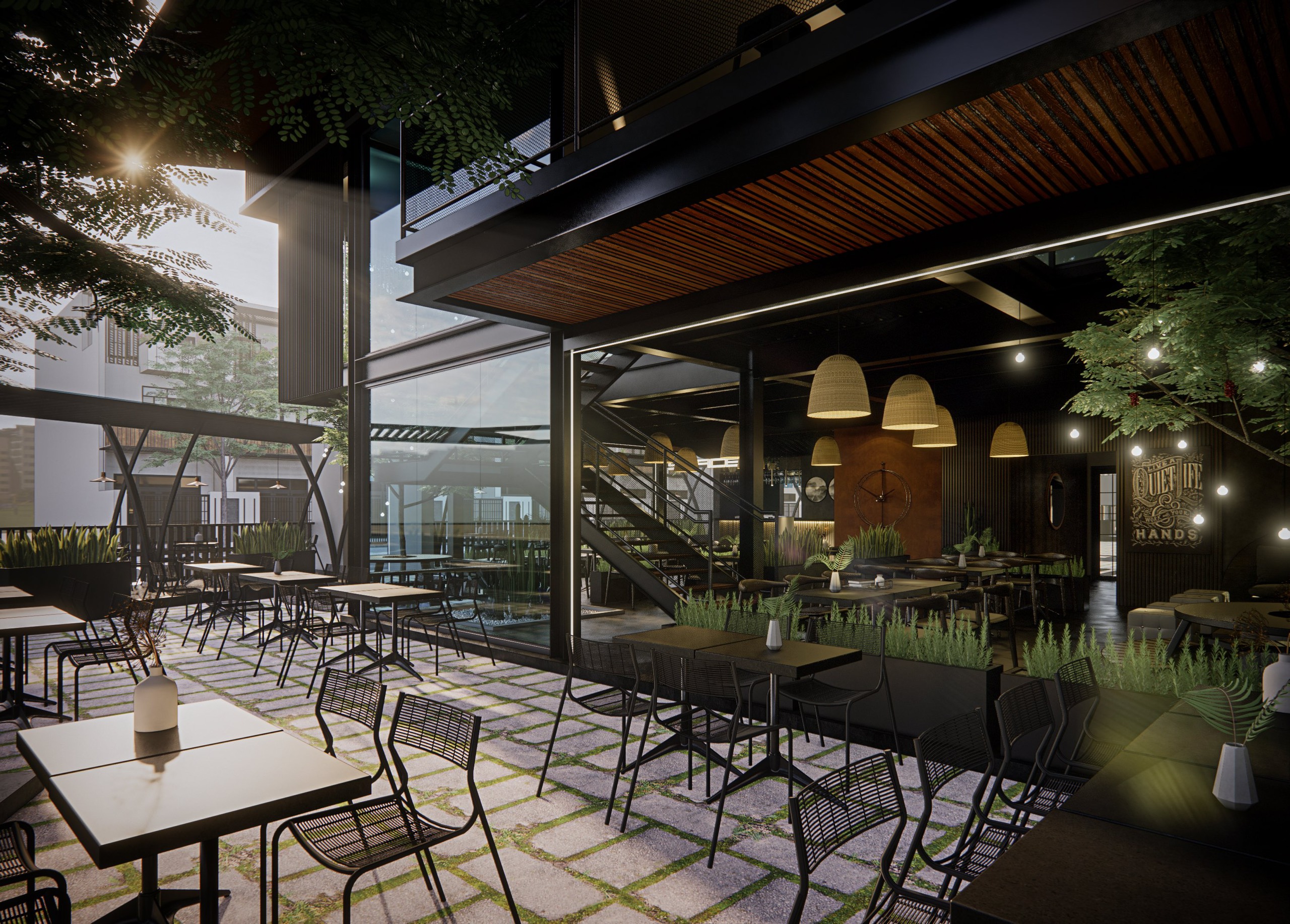 Thiết Kế Dự án Space Coffee Land Bến Cát (19)