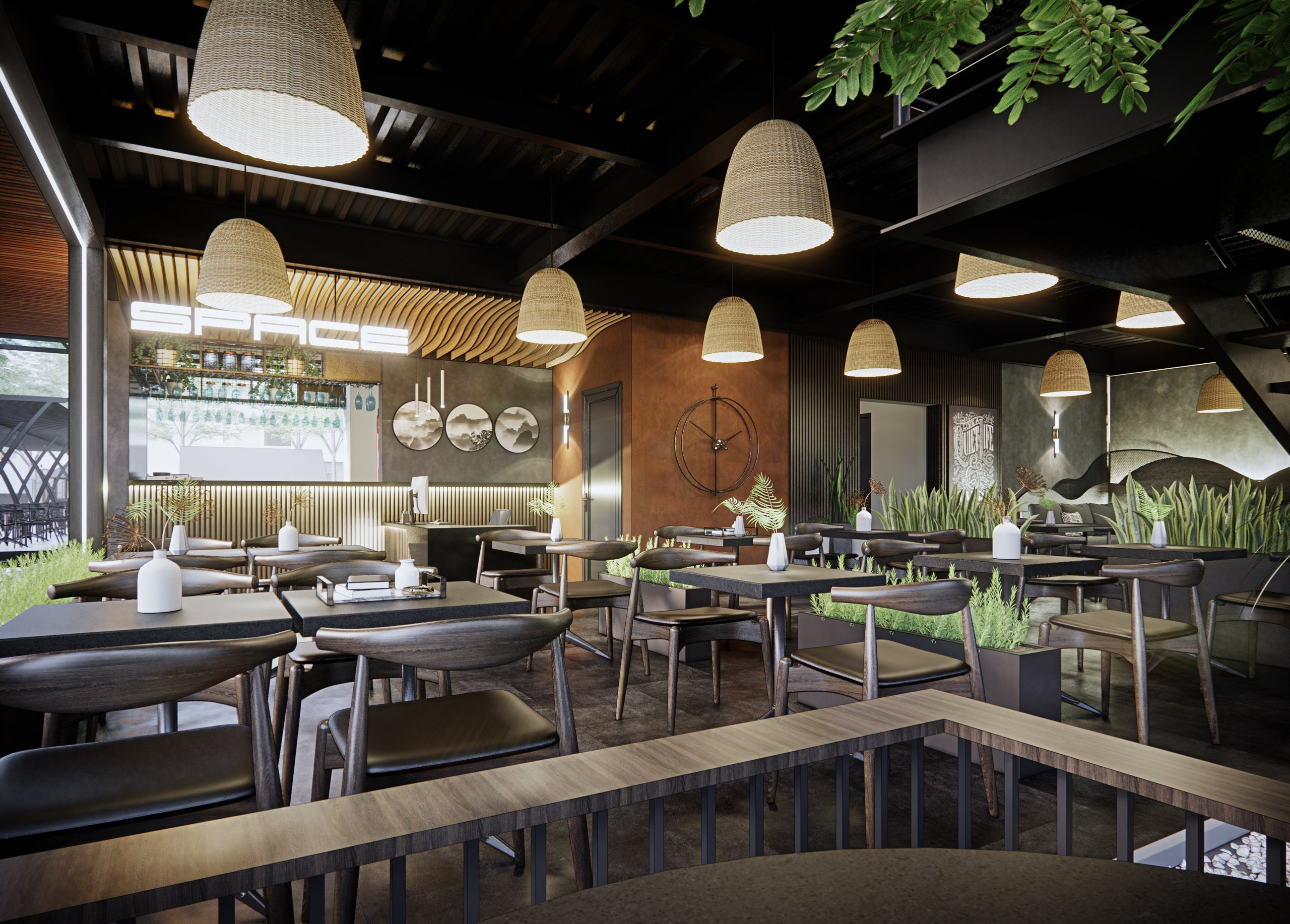 Thiết Kế Dự án Space Coffee Land Bến Cát (25)