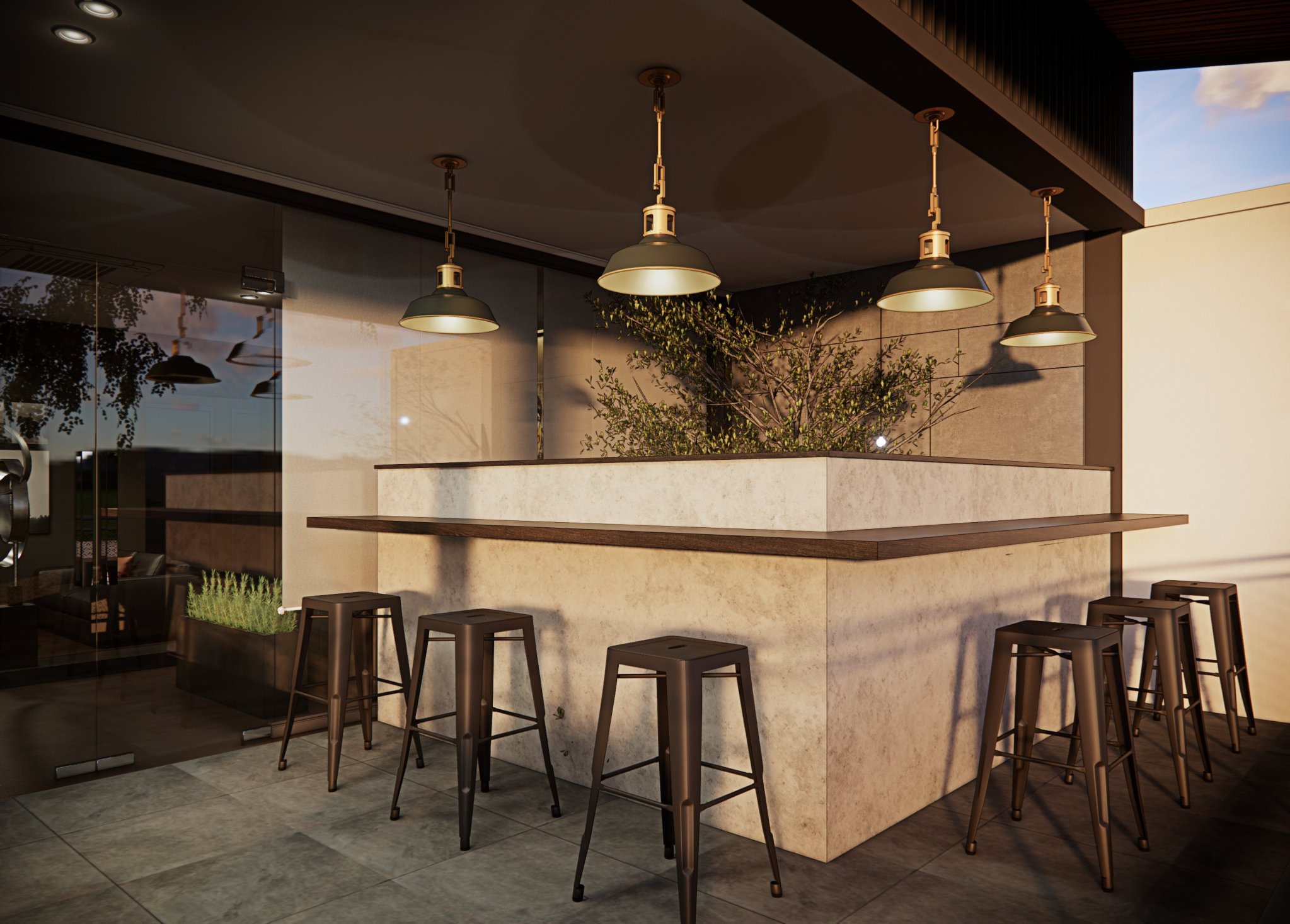 Thiết Kế Dự án Space Coffee Land Bến Cát (31)