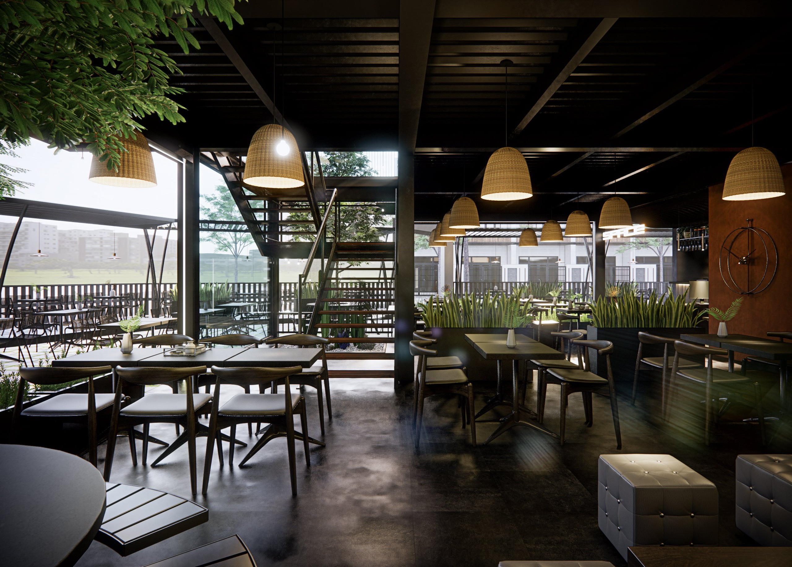 Thiết Kế Dự án Space Coffee Land Bến Cát (5)