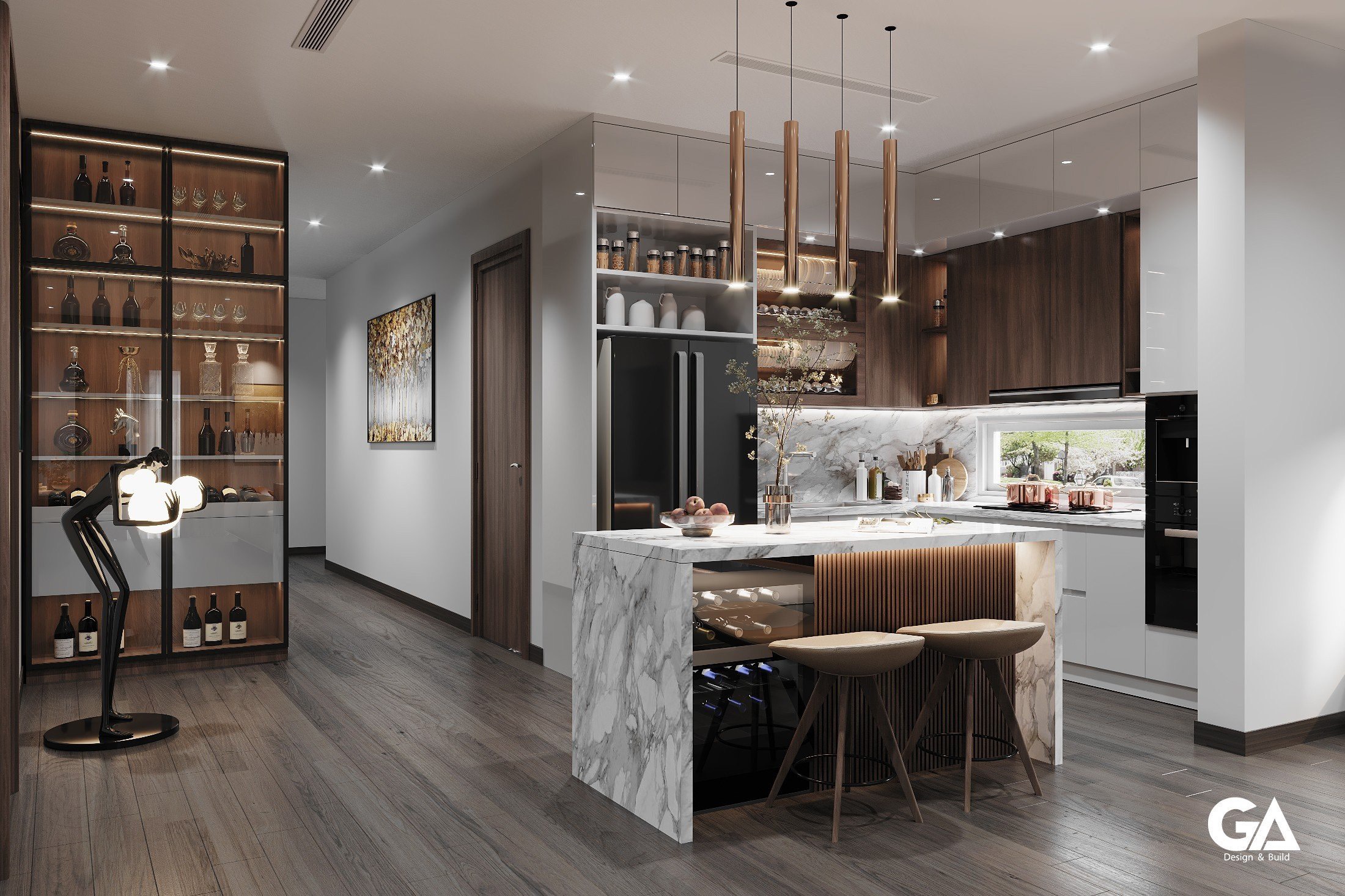 Thiết Kế Dự án Villa Oasis Thuận An (19)