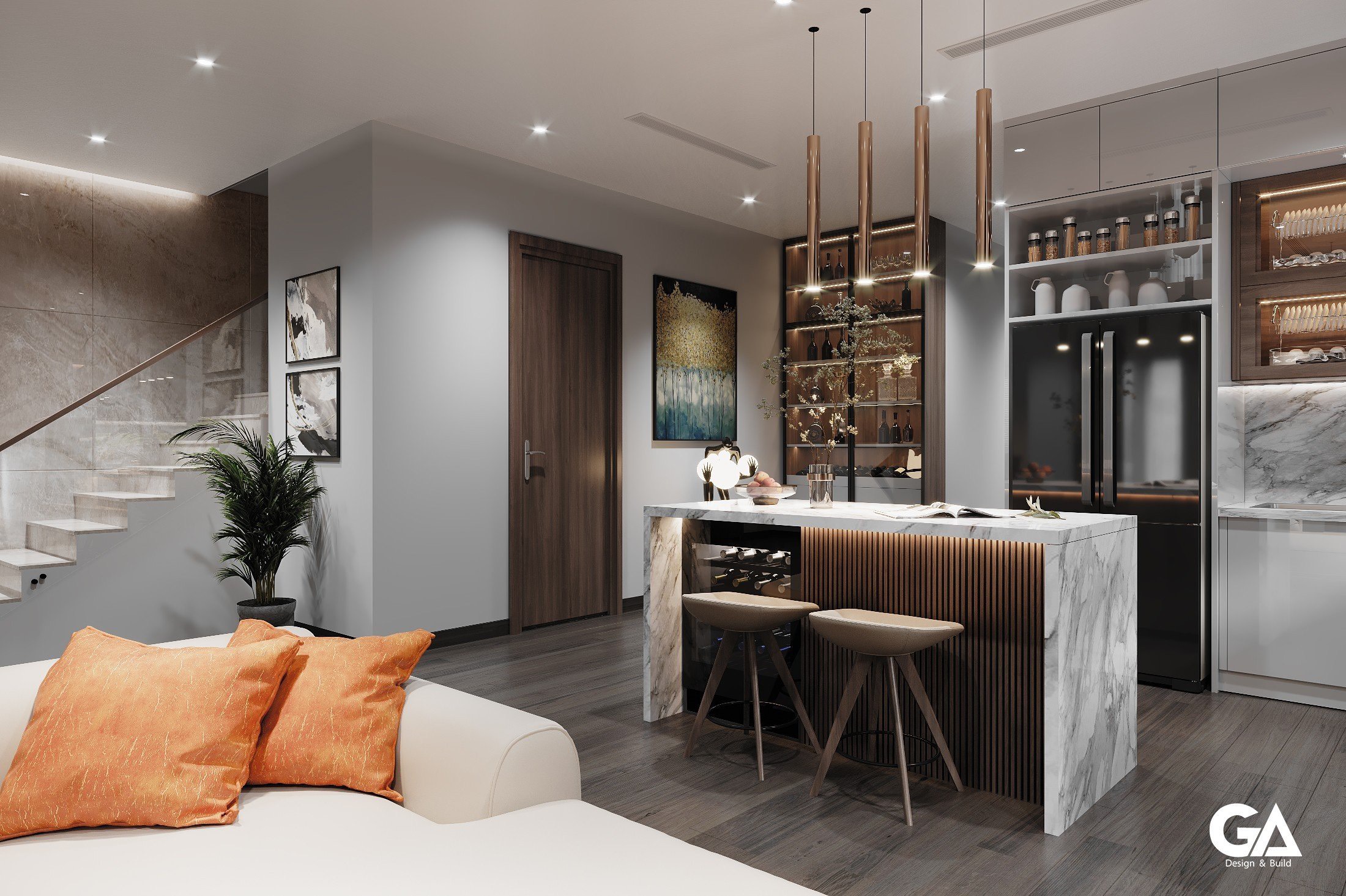 Thiết Kế Dự án Villa Oasis Thuận An (2)