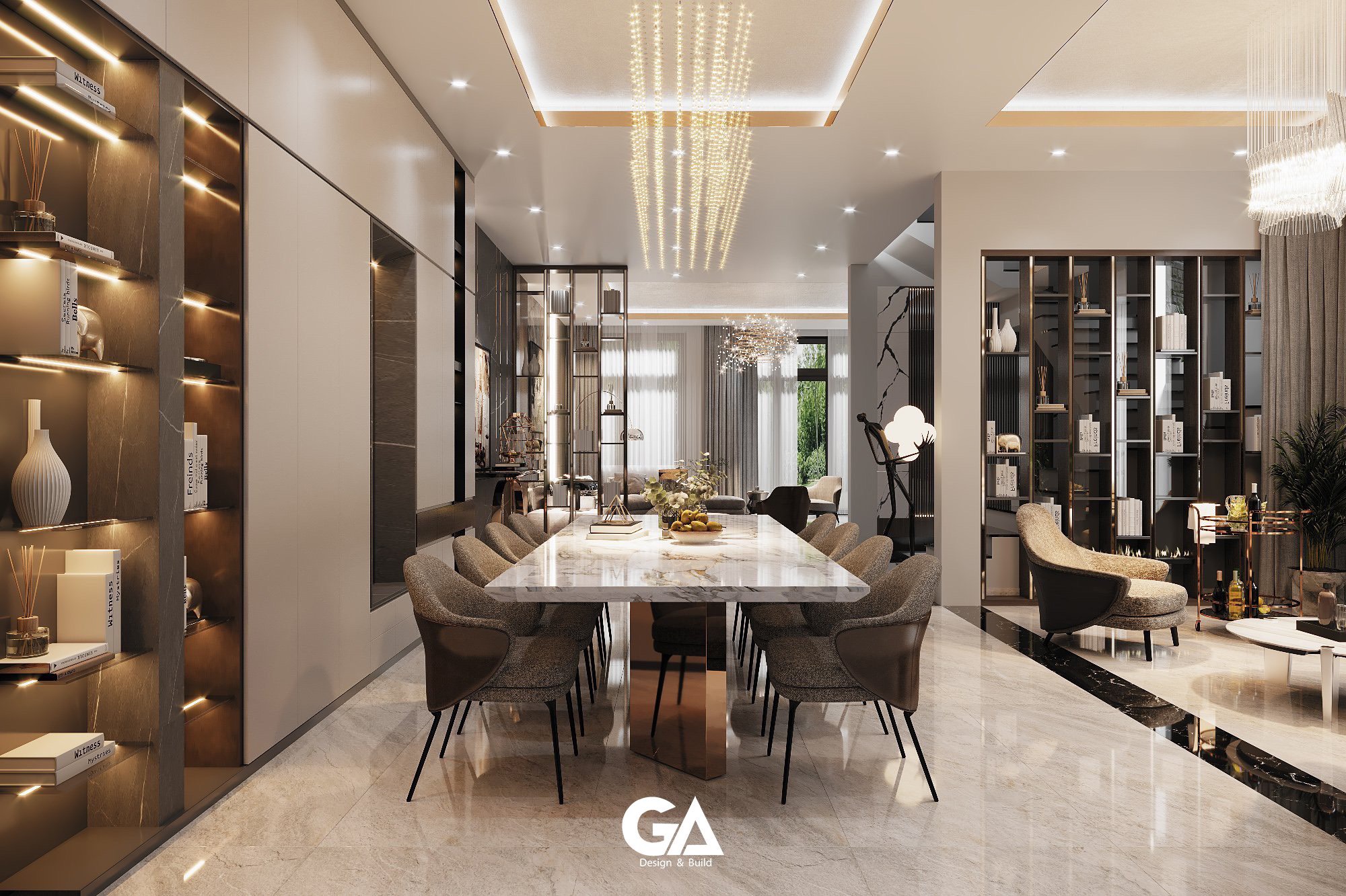 Thiết Kế Nội Thất Villa Anh Hải Phước Vĩnh (1)