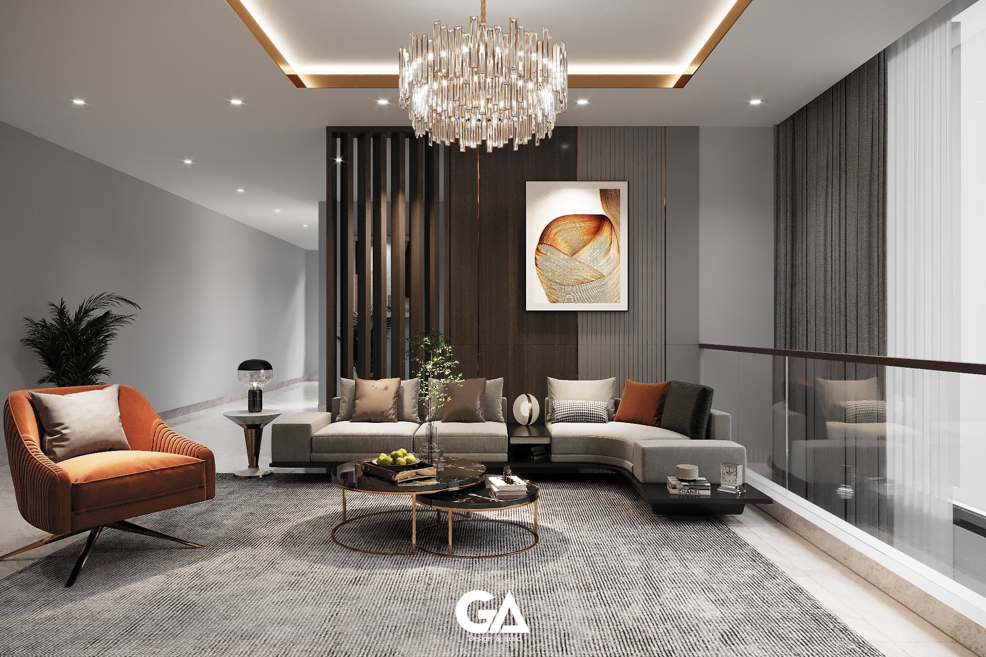 Thiết Kế Nội Thất Villa Anh Hải Phước Vĩnh (11)