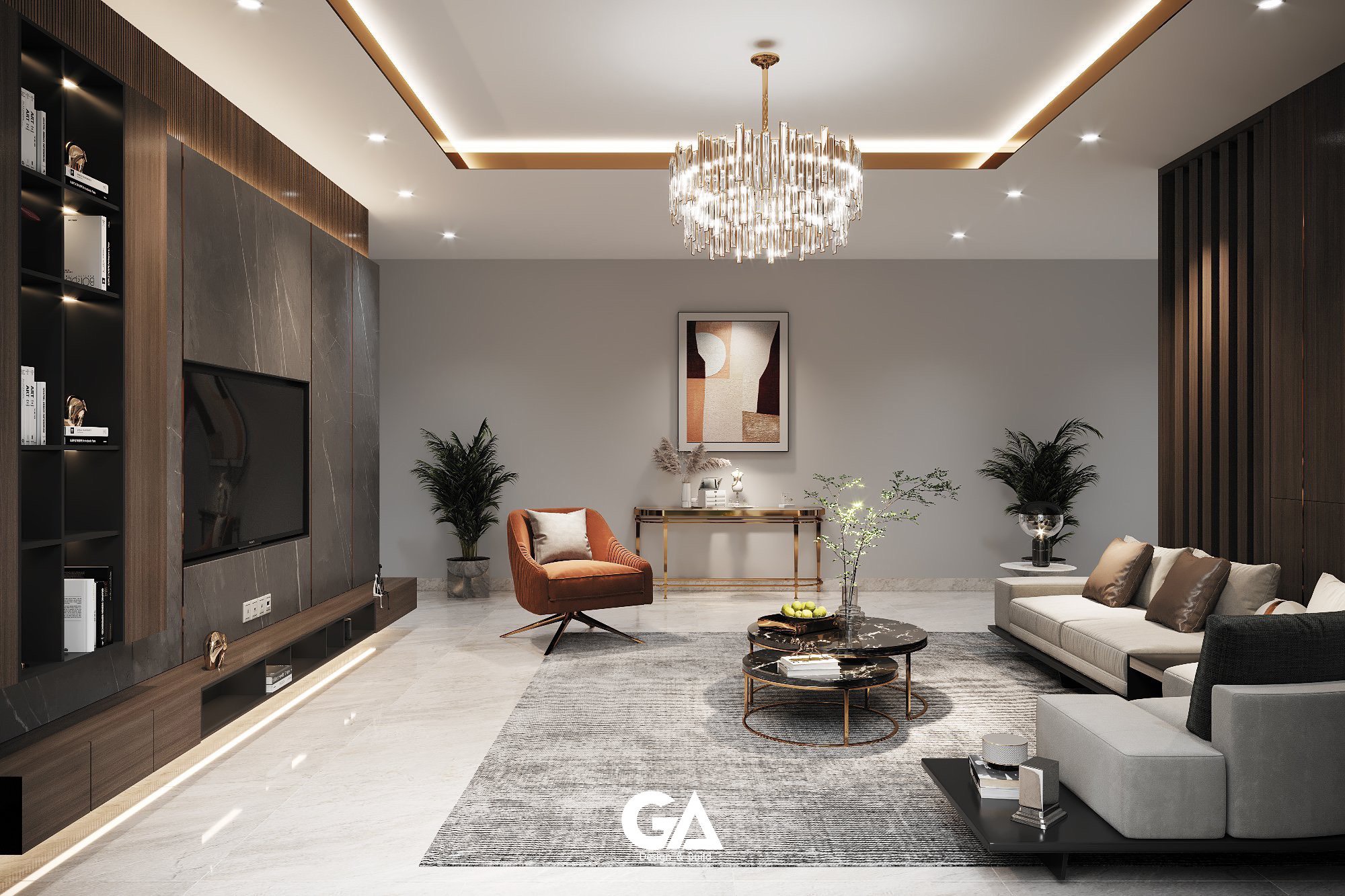 Thiết Kế Nội Thất Villa Anh Hải Phước Vĩnh (14)