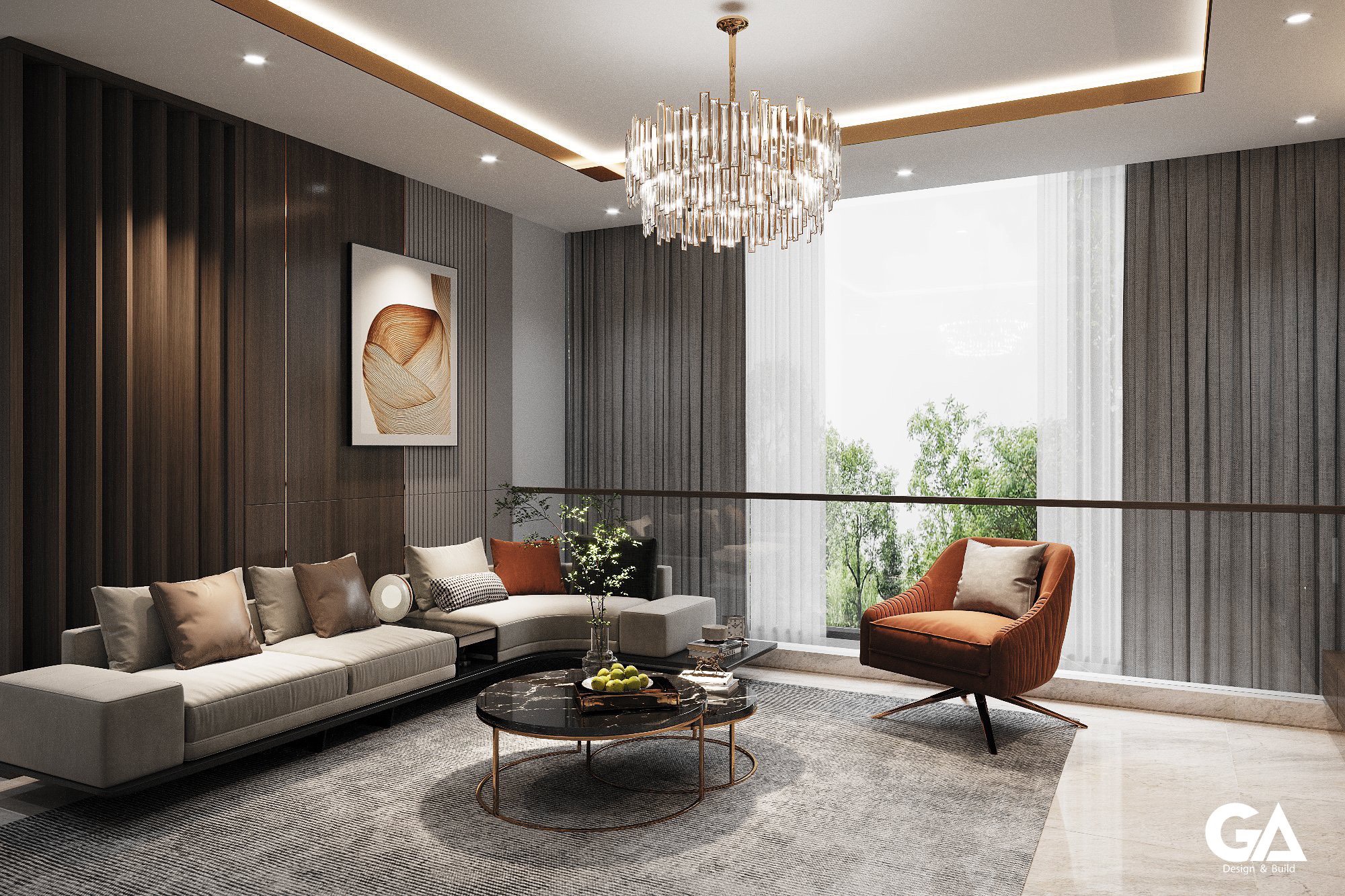 Thiết Kế Nội Thất Villa Anh Hải Phước Vĩnh (15)