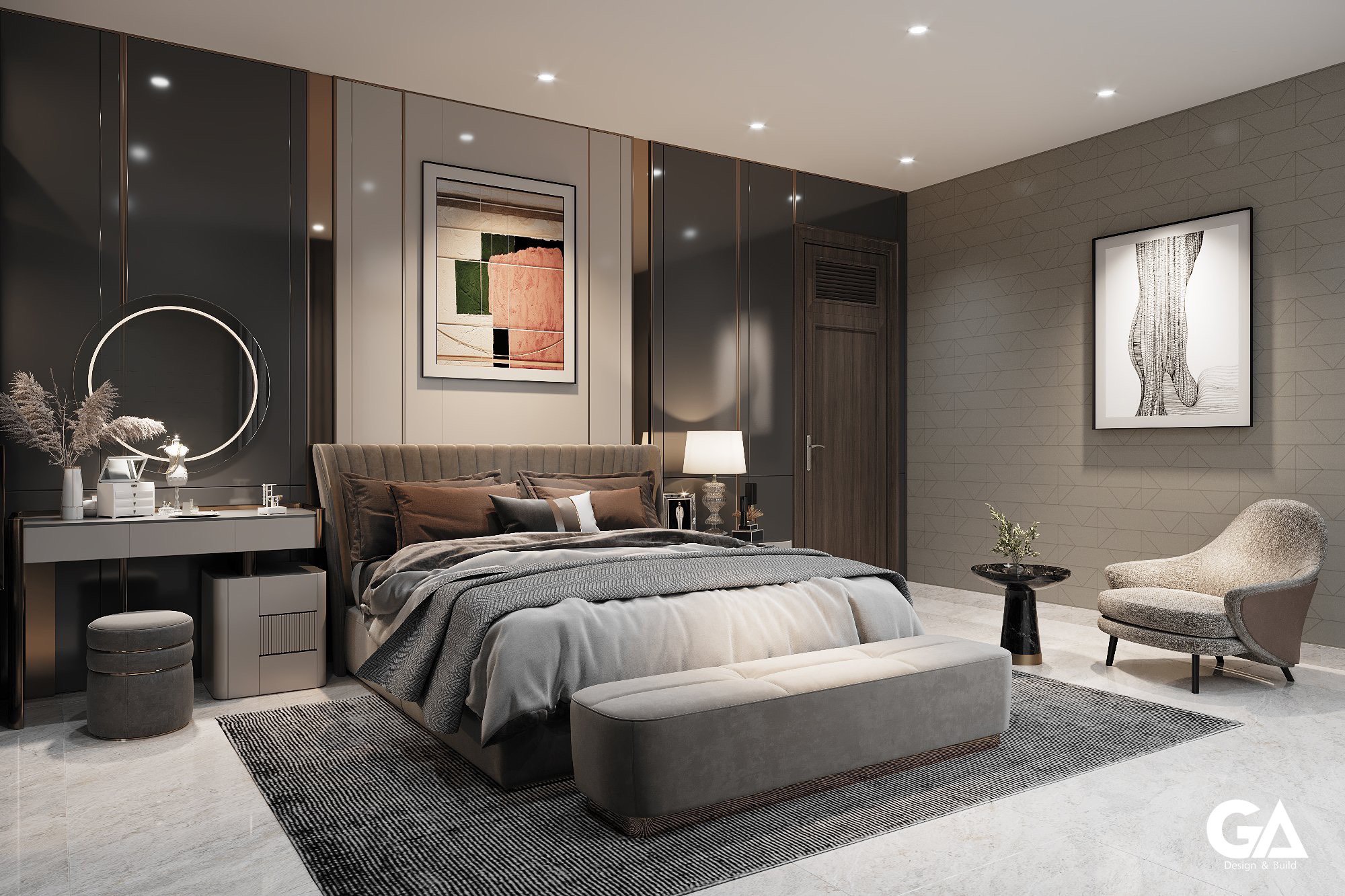 Thiết Kế Nội Thất Villa Anh Hải Phước Vĩnh (17)