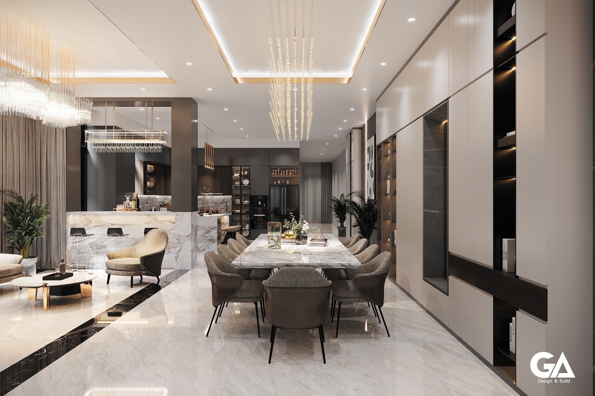 Thiết Kế Nội Thất Villa Anh Hải Phước Vĩnh (20)