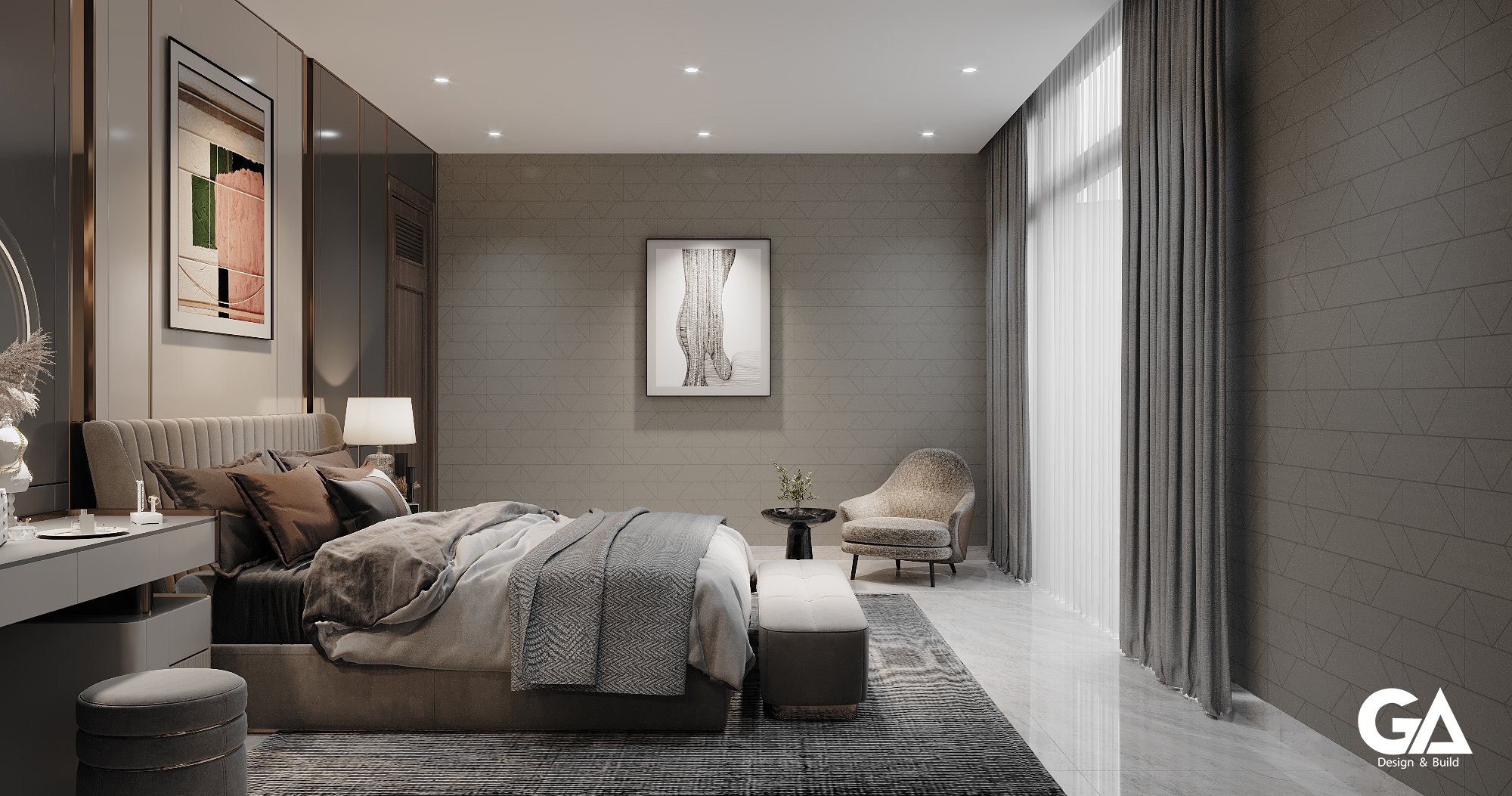 Thiết Kế Nội Thất Villa Anh Hải Phước Vĩnh (28)