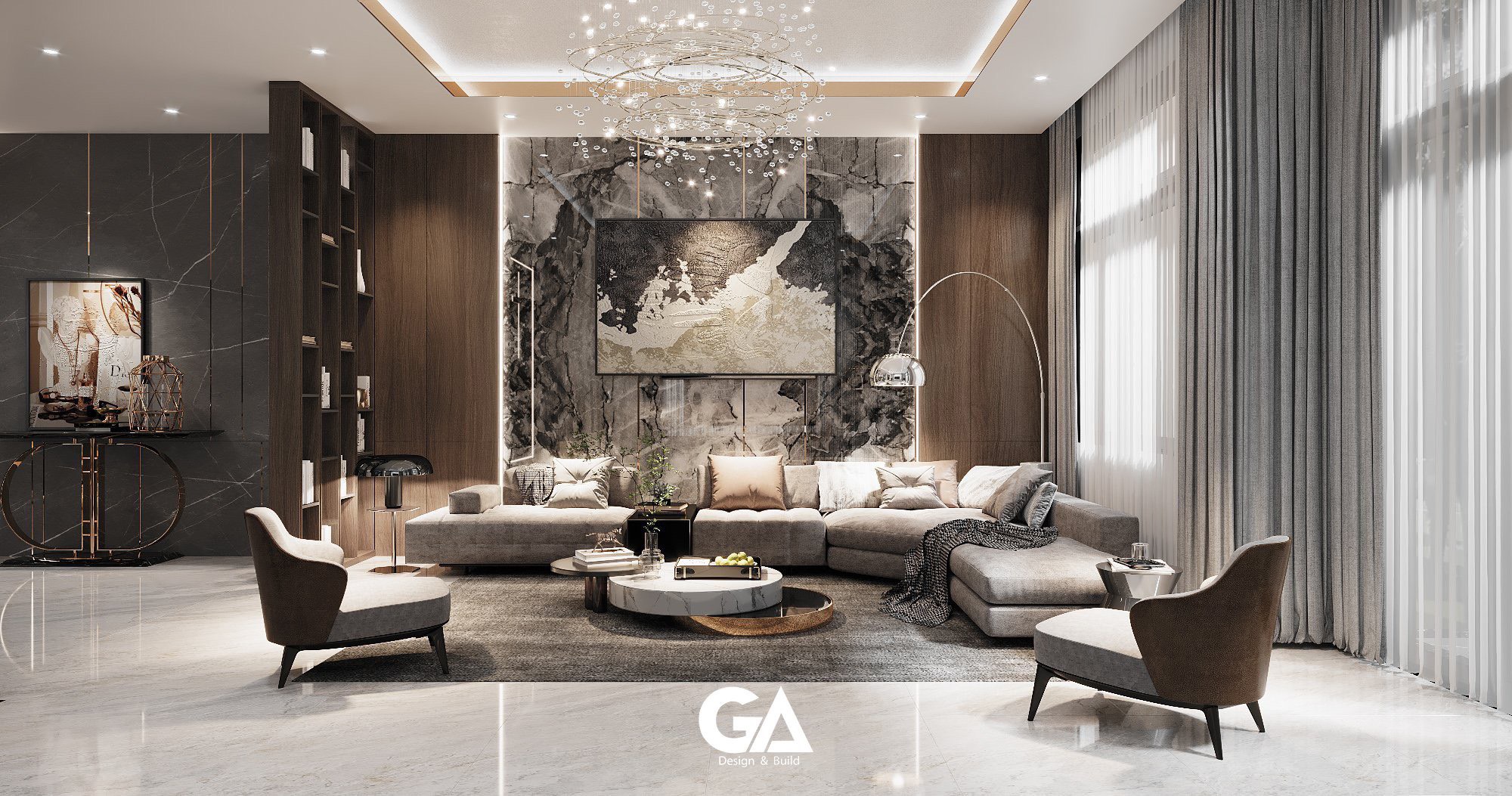 Thiết Kế Nội Thất Villa Anh Hải Phước Vĩnh (3)