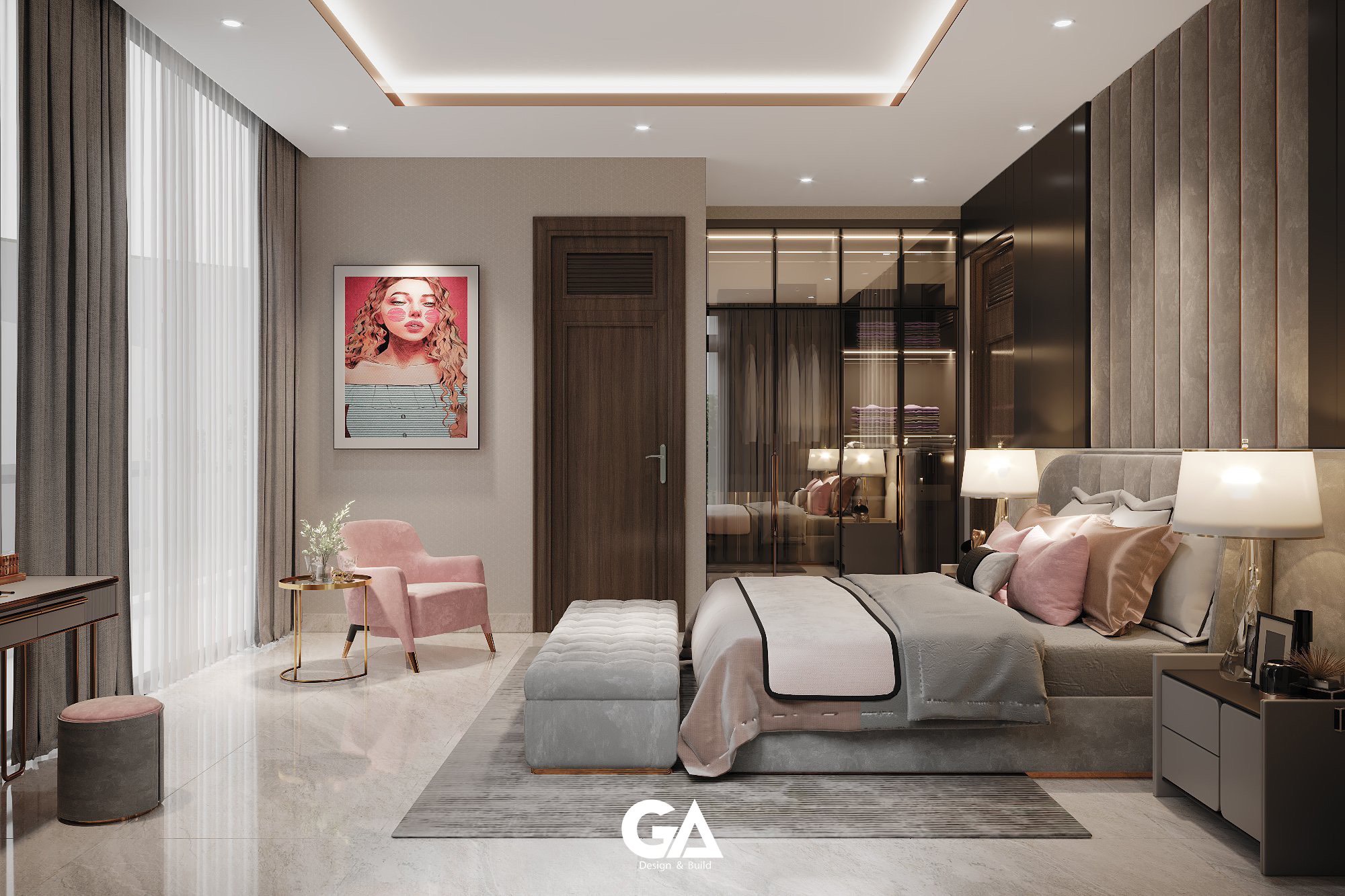 Thiết Kế Nội Thất Villa Anh Hải Phước Vĩnh (30)