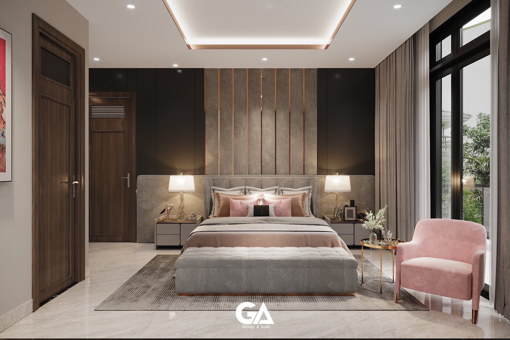 Thiết Kế Nội Thất Villa Anh Hải Phước Vĩnh (9)