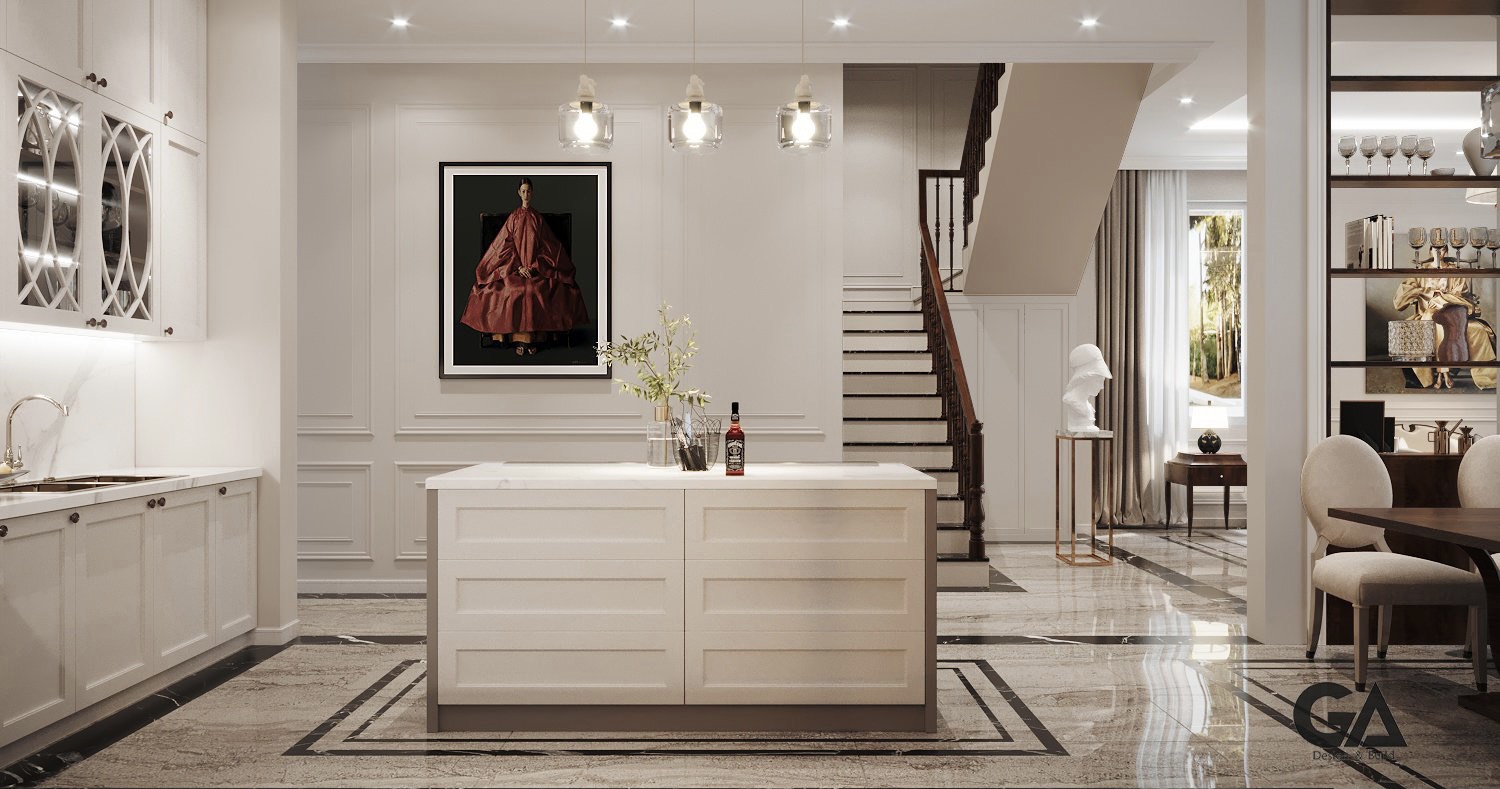 Thiết Kế Nội Thất Villa Anh Nhị Thaco Bình Dương (12)