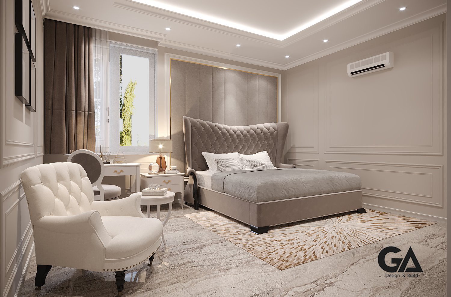 Thiết Kế Nội Thất Villa Anh Nhị Thaco Bình Dương (15)