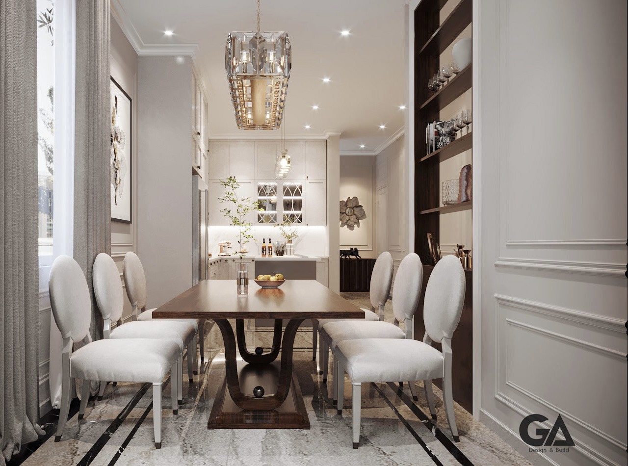 Thiết Kế Nội Thất Villa Anh Nhị Thaco Bình Dương (17)