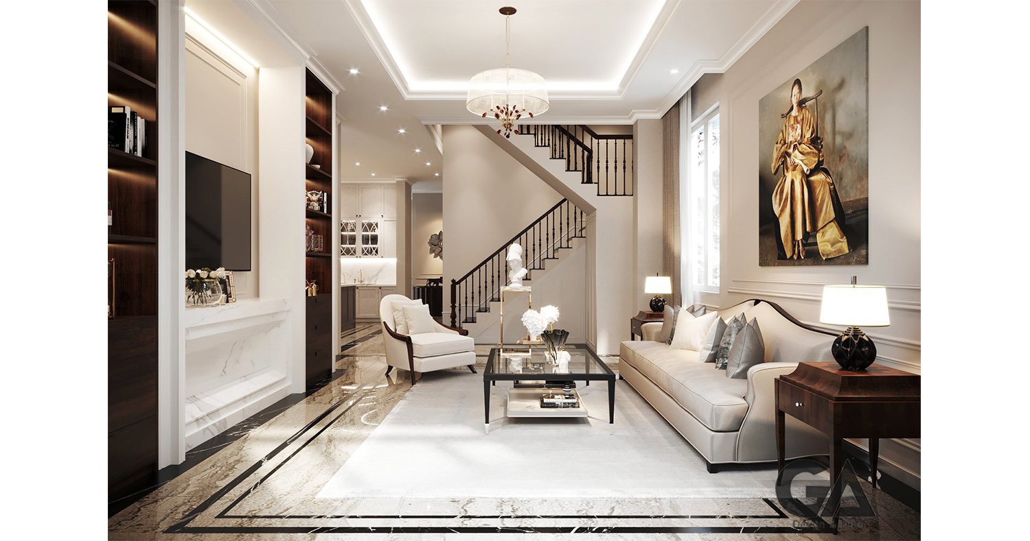 Thiết Kế Nội Thất Villa Anh Nhị Thaco Bình Dương (2)