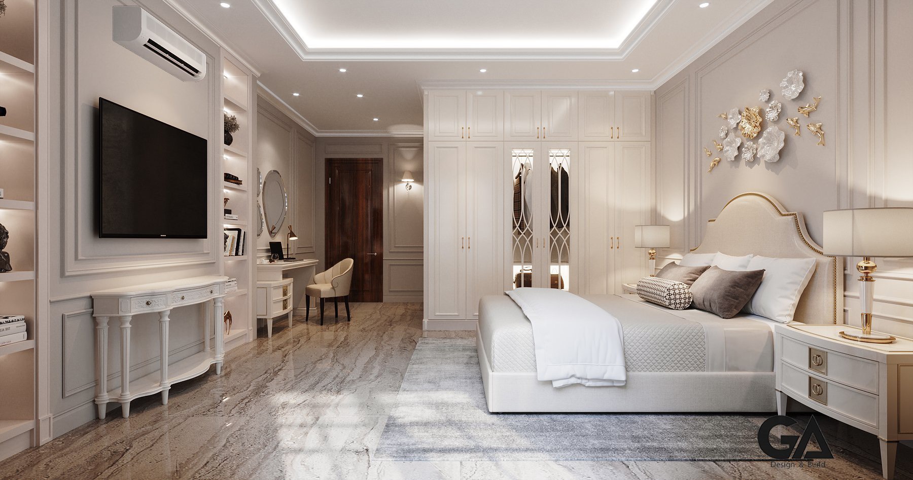 Thiết Kế Nội Thất Villa Anh Nhị Thaco Bình Dương (21)