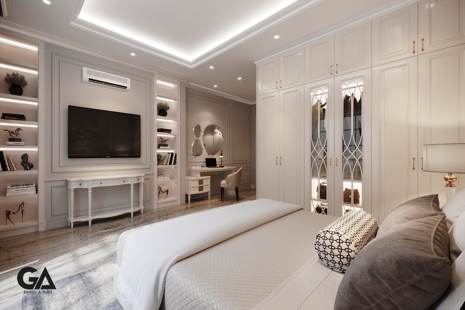 Thiết Kế Nội Thất Villa Anh Nhị Thaco Bình Dương (22)