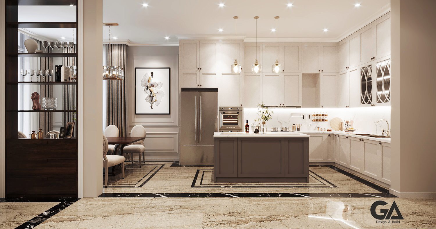 Thiết Kế Nội Thất Villa Anh Nhị Thaco Bình Dương (5)