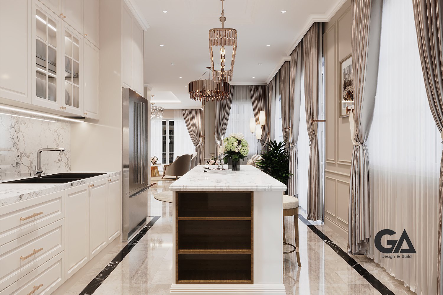 Thiết Kế Nội Thất Biệt Thự Chị Trang Tương Bình Hiệp (1)