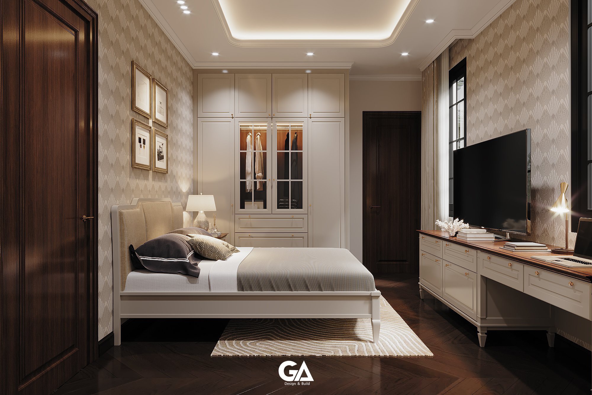 Thiết Kế Nội Thất Dự án Villa Chị An Bình Dương (15)