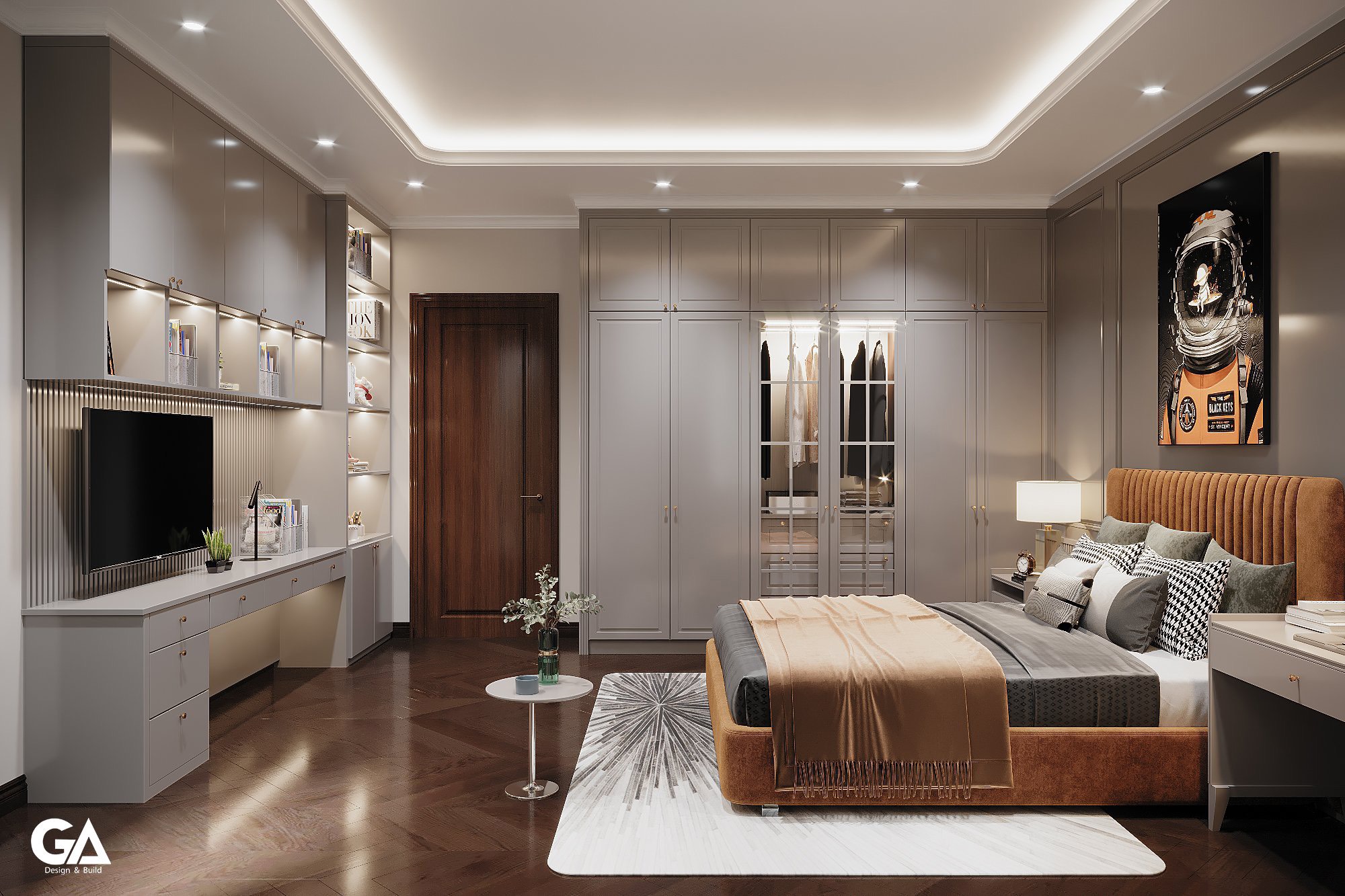 Thiết Kế Nội Thất Dự án Villa Chị An Bình Dương (17)