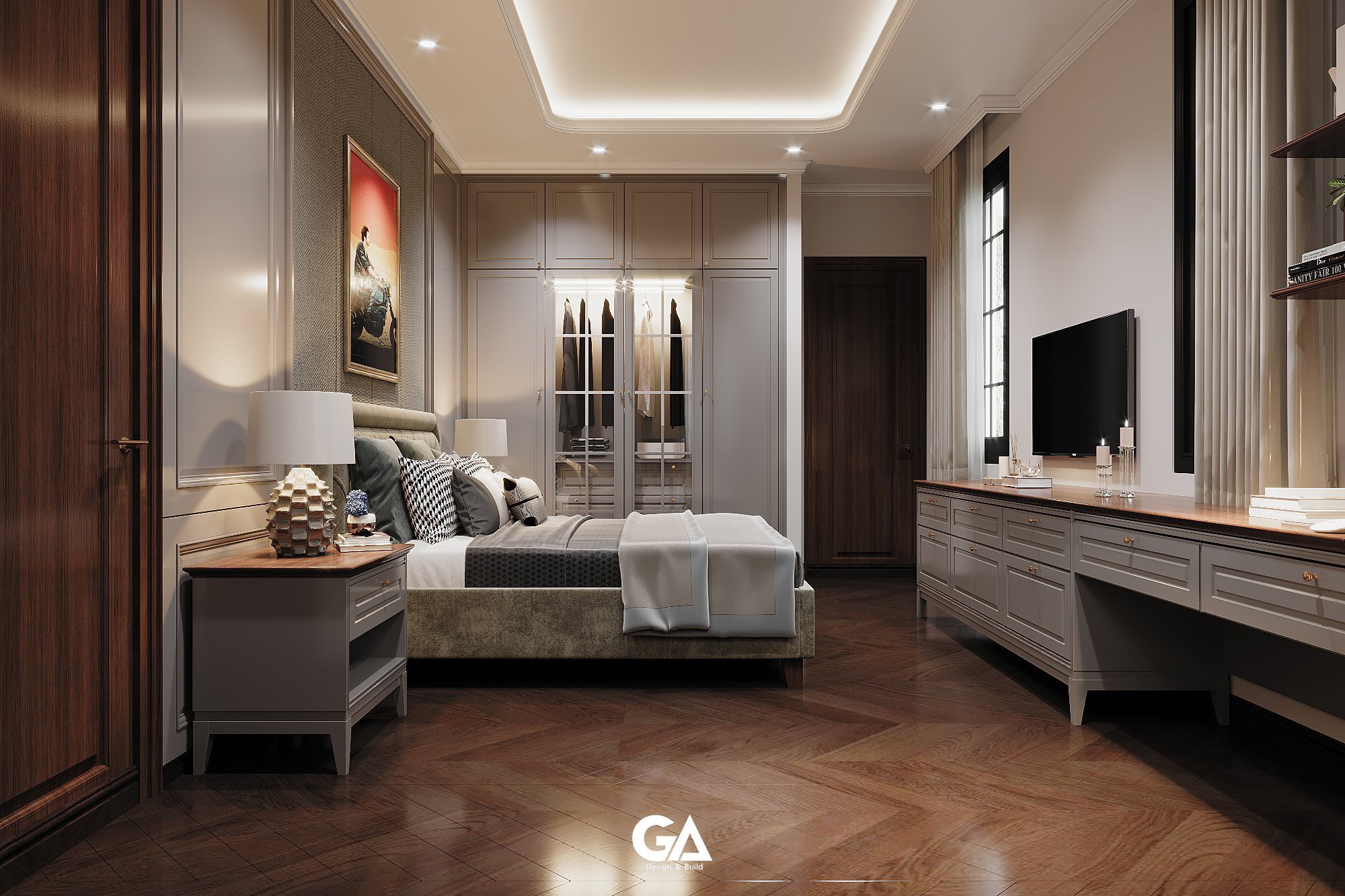 Thiết Kế Nội Thất Dự án Villa Chị An Bình Dương (28)