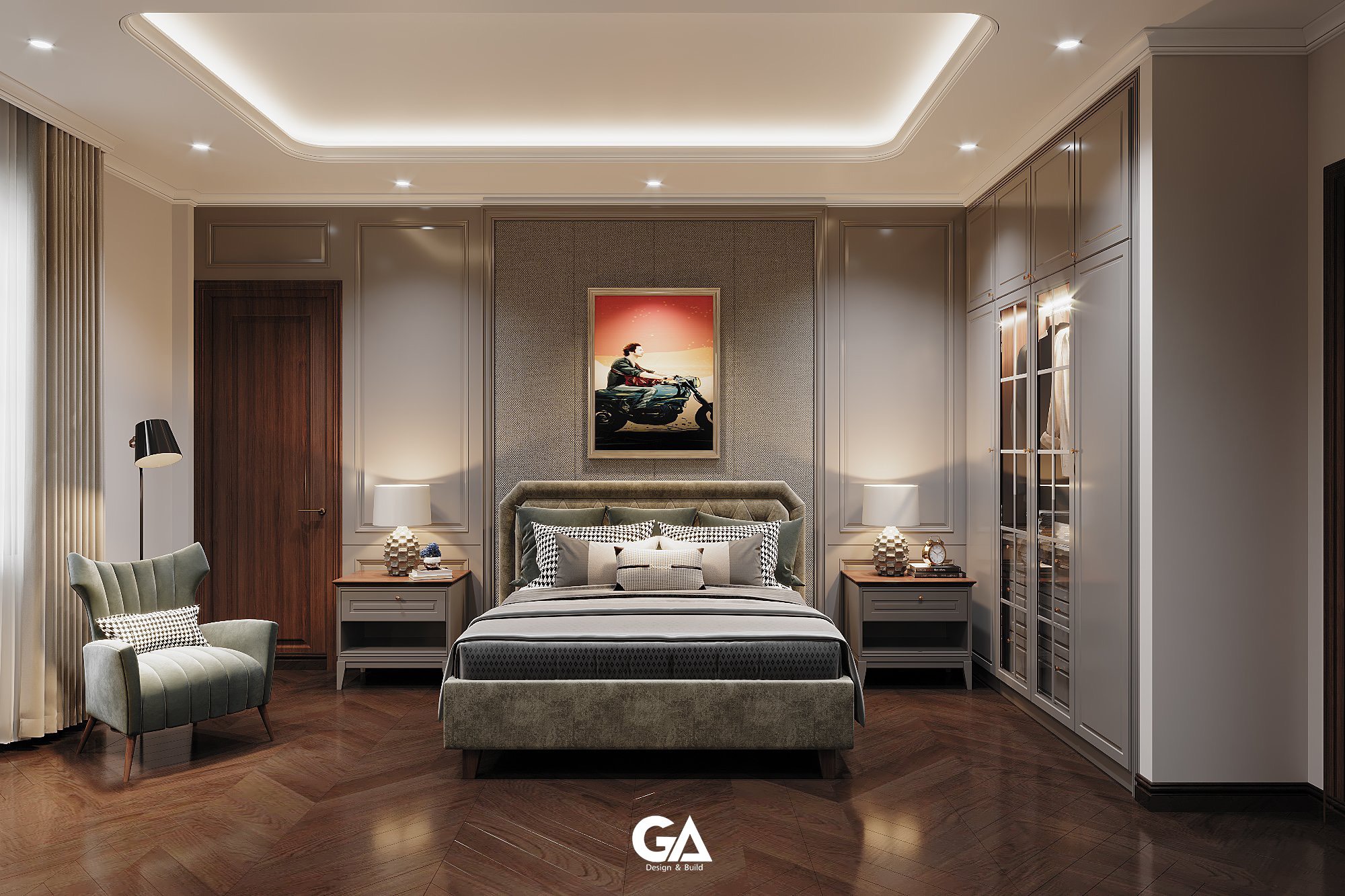Thiết Kế Nội Thất Dự án Villa Chị An Bình Dương (33)