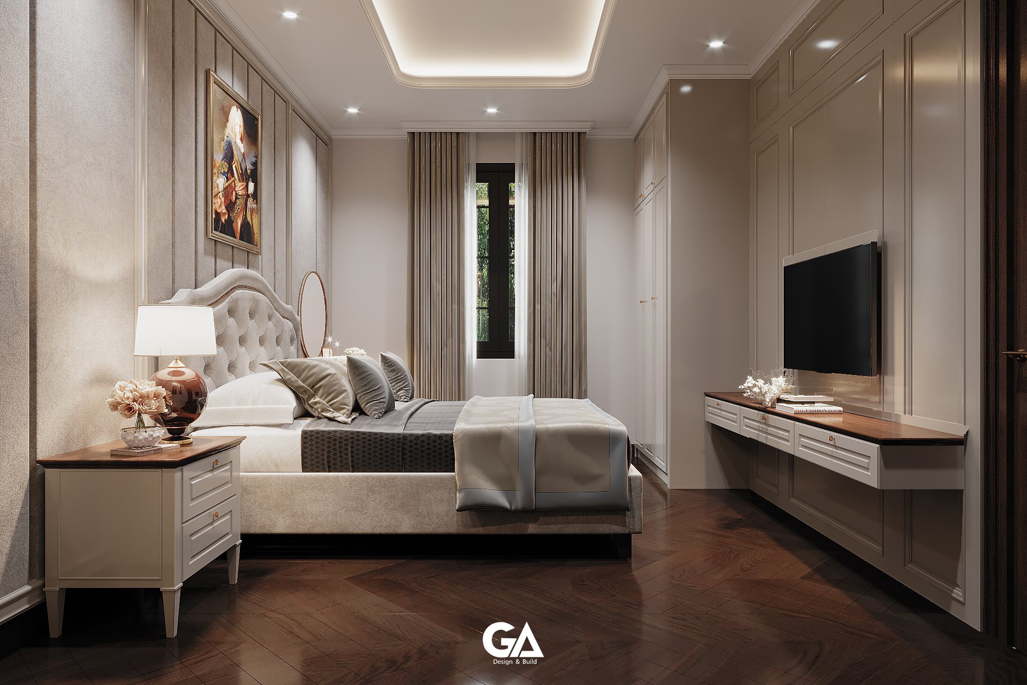 Thiết Kế Nội Thất Dự án Villa Chị An Bình Dương (38)