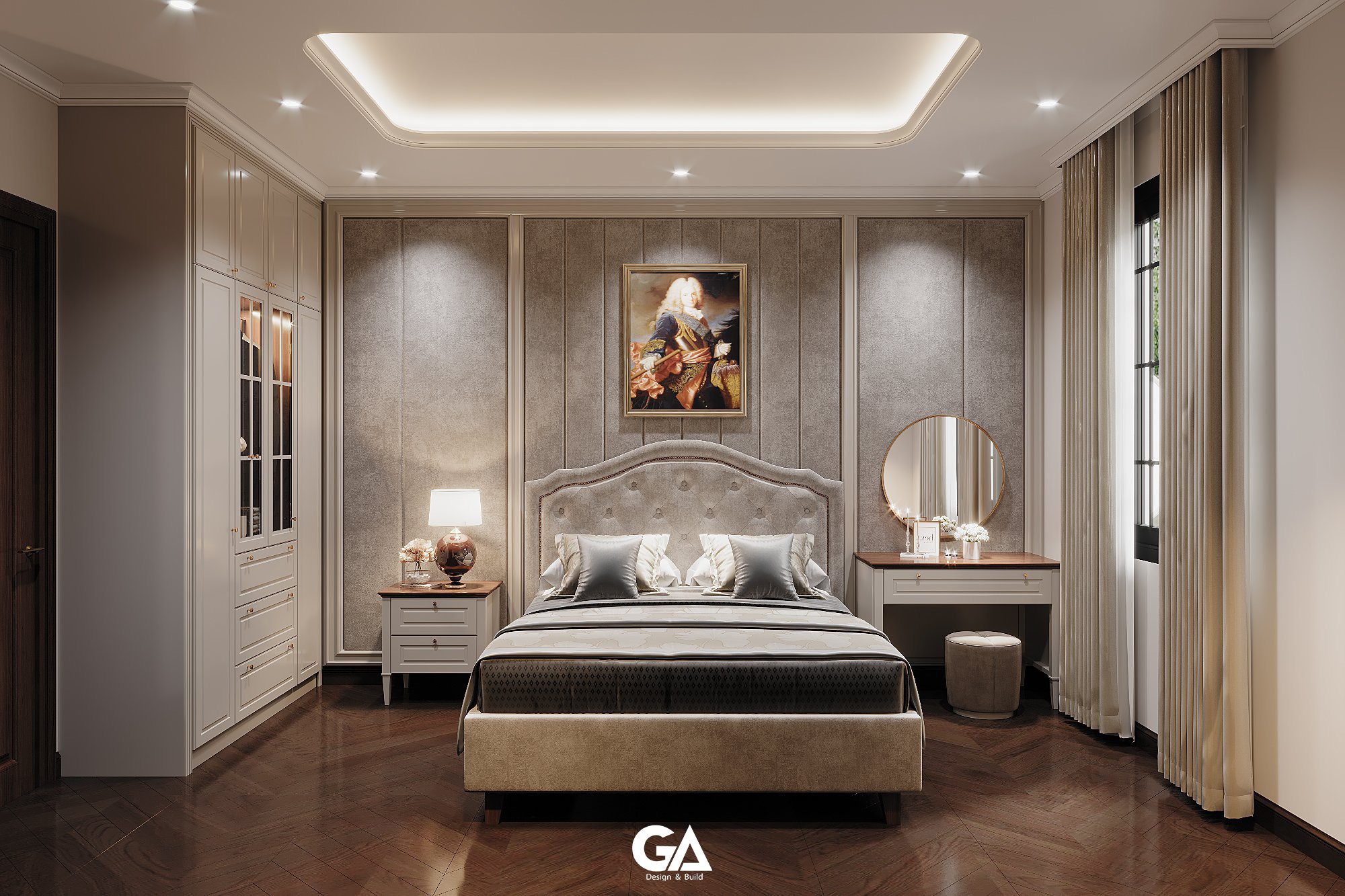 Thiết Kế Nội Thất Dự án Villa Chị An Bình Dương (40)