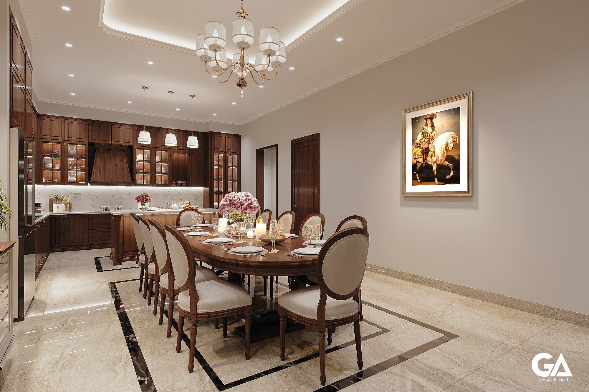 Thiết Kế Nội Thất Dự án Villa Chị An Bình Dương (9)