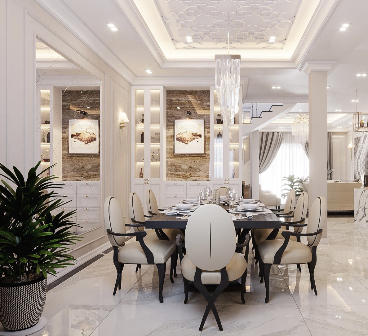 Thiết Kế Nội Thất Dự án Vườn Thiên đàng 1 Bến Cát (9)