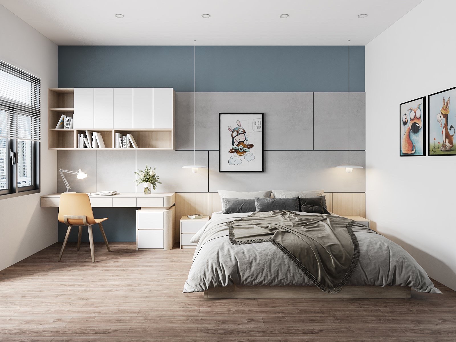 Thiết Kế Nội Thất Hiện đại Dự án Nhà Phố Tại Đồng Nai (23)