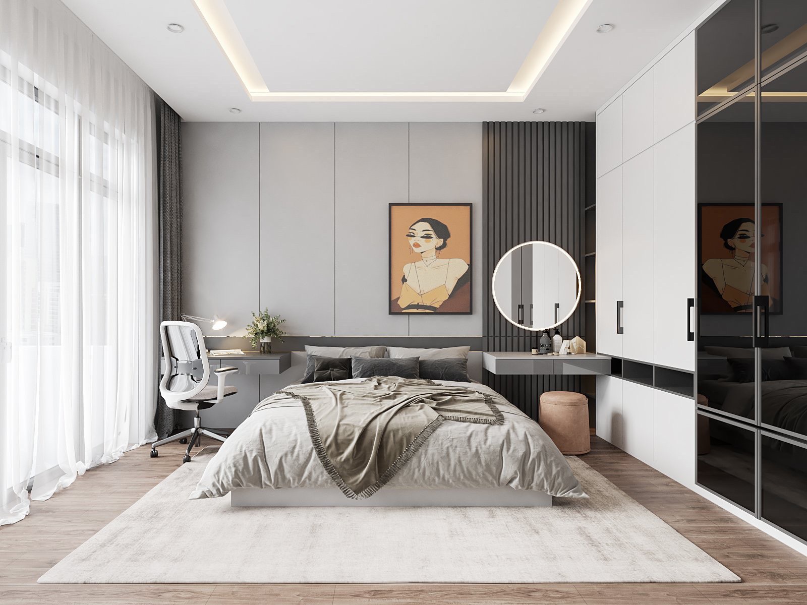 Thiết Kế Nội Thất Hiện đại Dự án Nhà Phố Tại Đồng Nai (30)