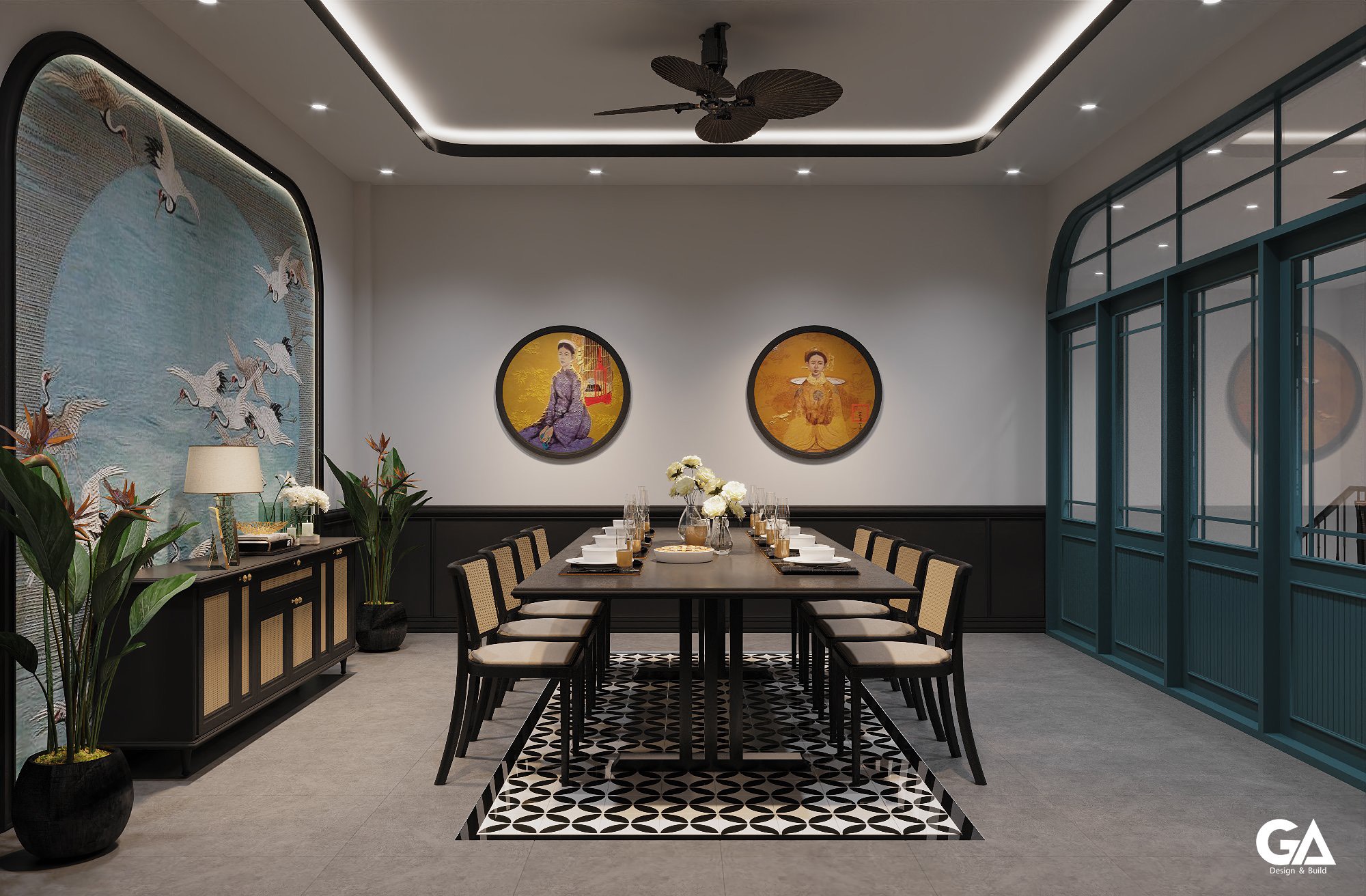 Thiết Kế Thi Công Trọn Gói Dự án Coffee & Food Bến Cát (19)