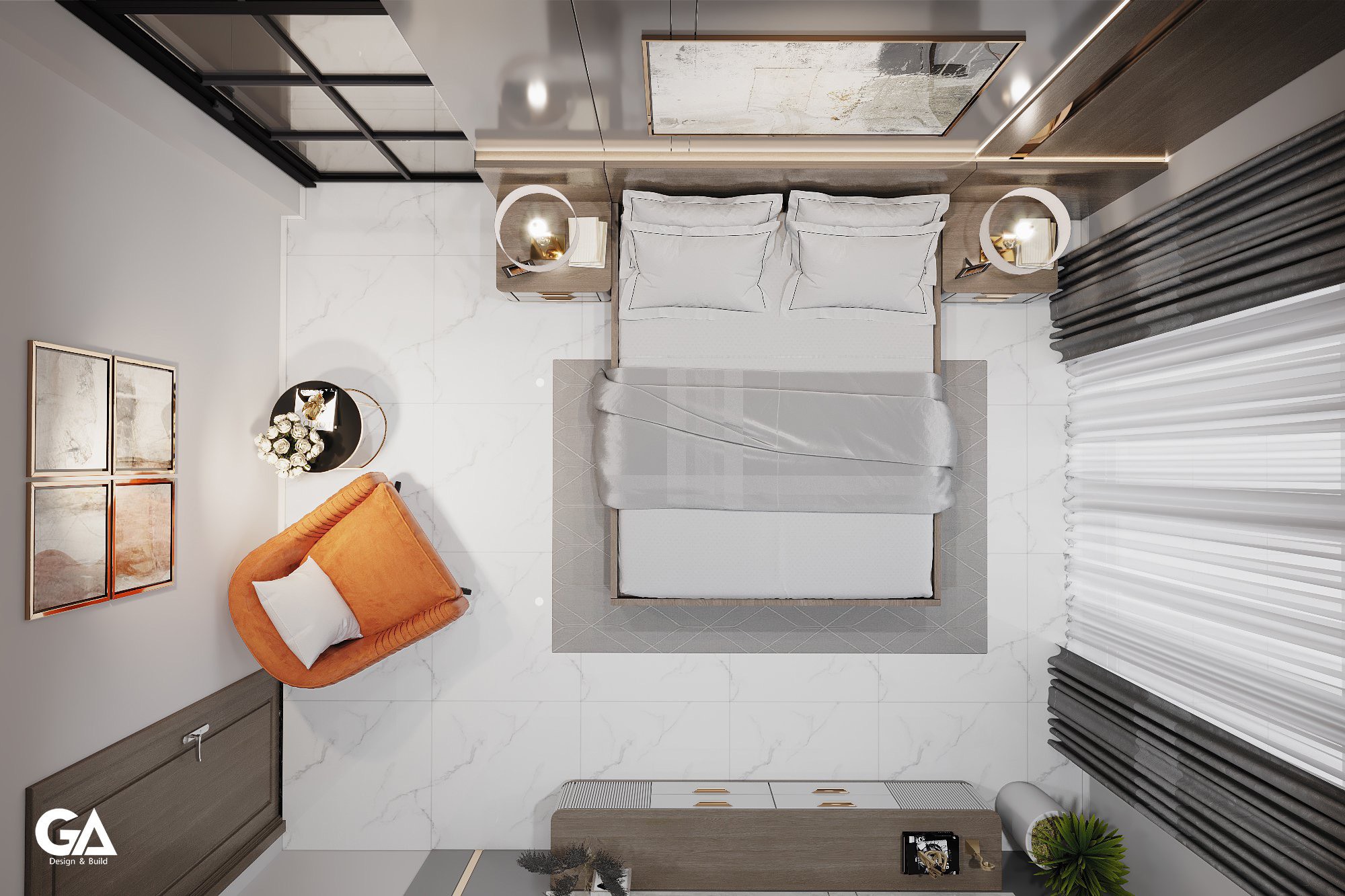 Thiết Kế & Xây Dựng Hoàn Thiện Villa Hiện đại Tại Hiệp Thành, Thủ Dầu Một, Bd (11)
