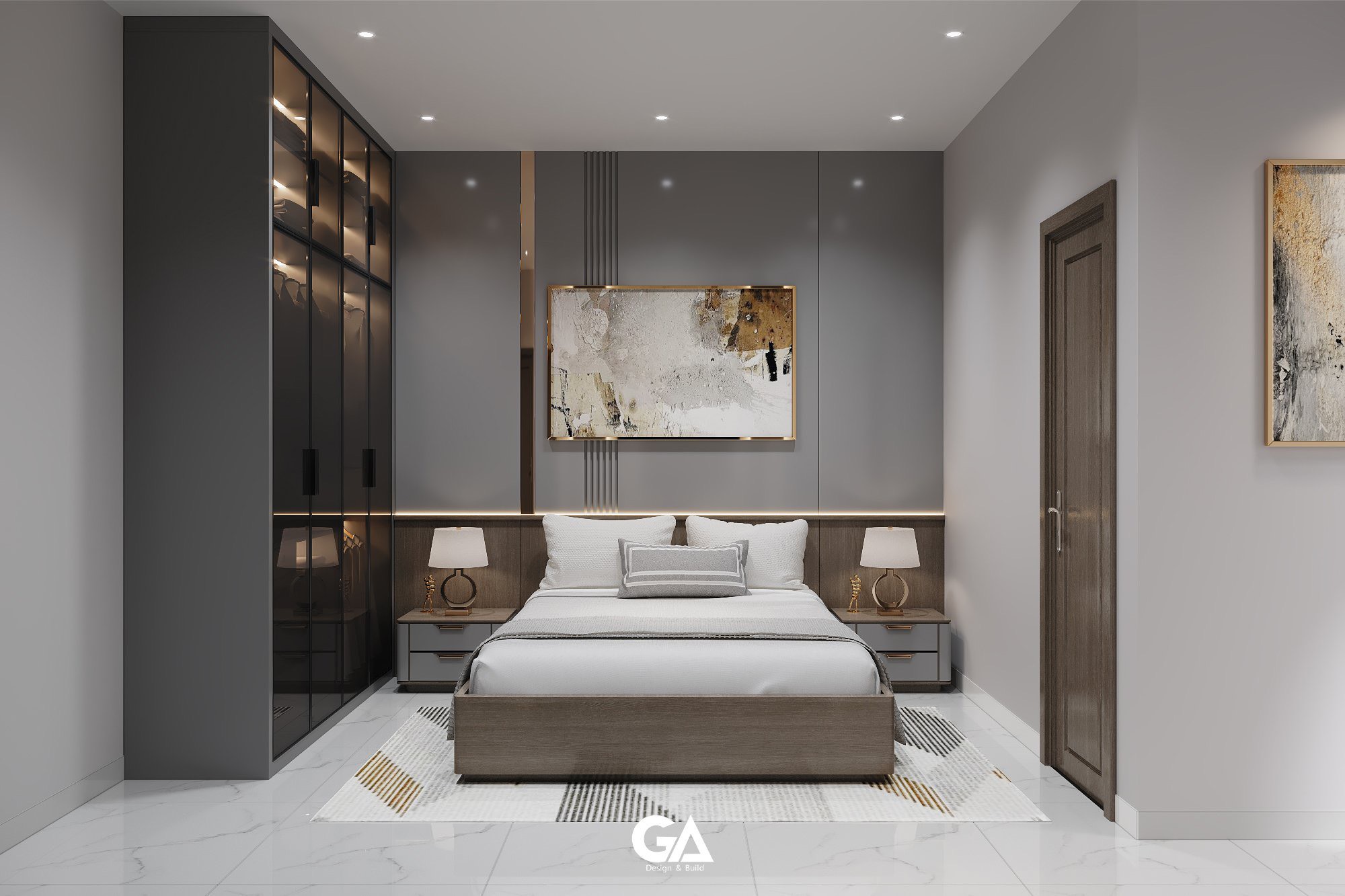 Thiết Kế & Xây Dựng Hoàn Thiện Villa Hiện đại Tại Hiệp Thành, Thủ Dầu Một, Bd (14)
