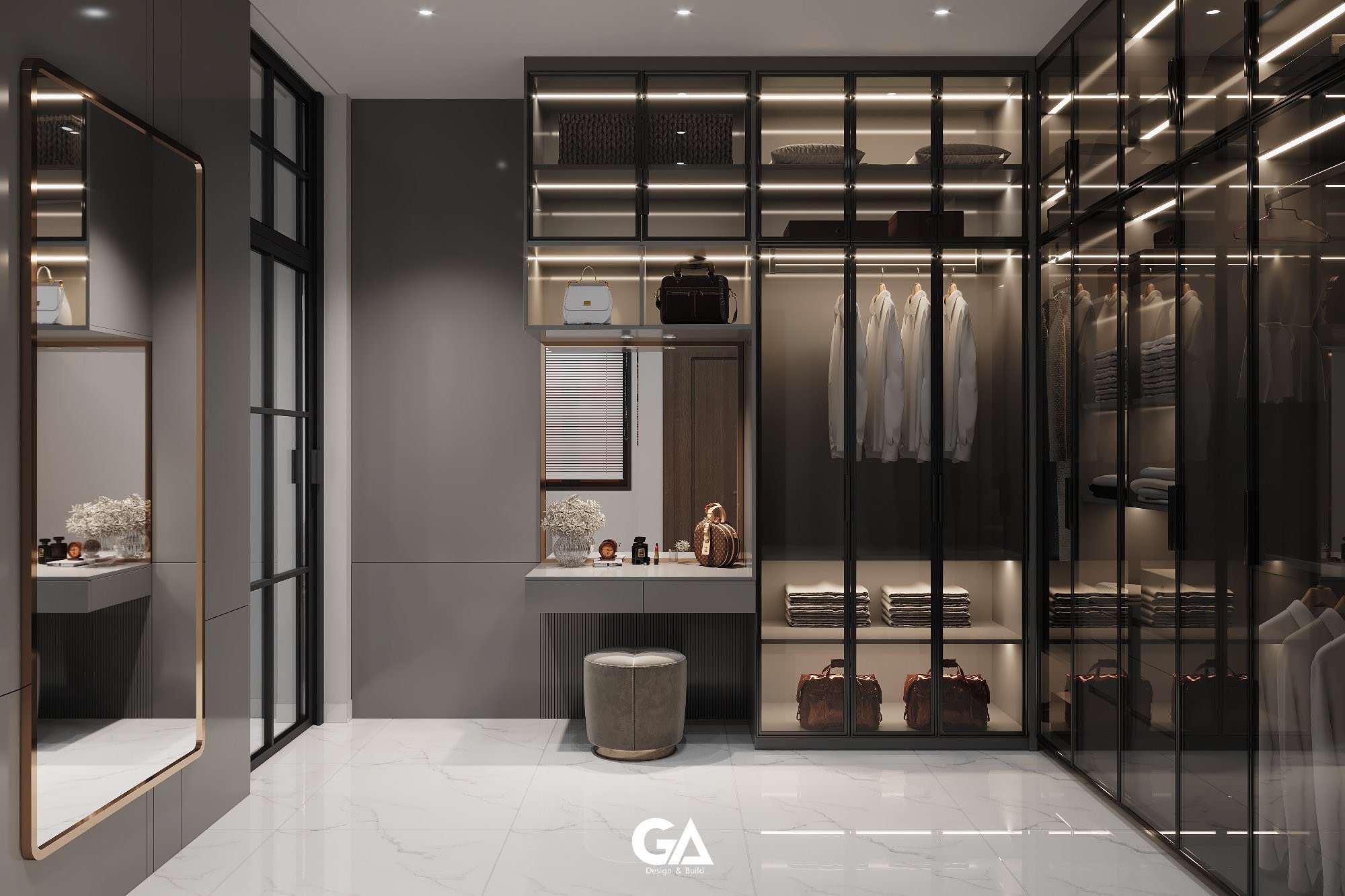 Thiết Kế & Xây Dựng Hoàn Thiện Villa Hiện đại Tại Hiệp Thành, Thủ Dầu Một, Bd (22)