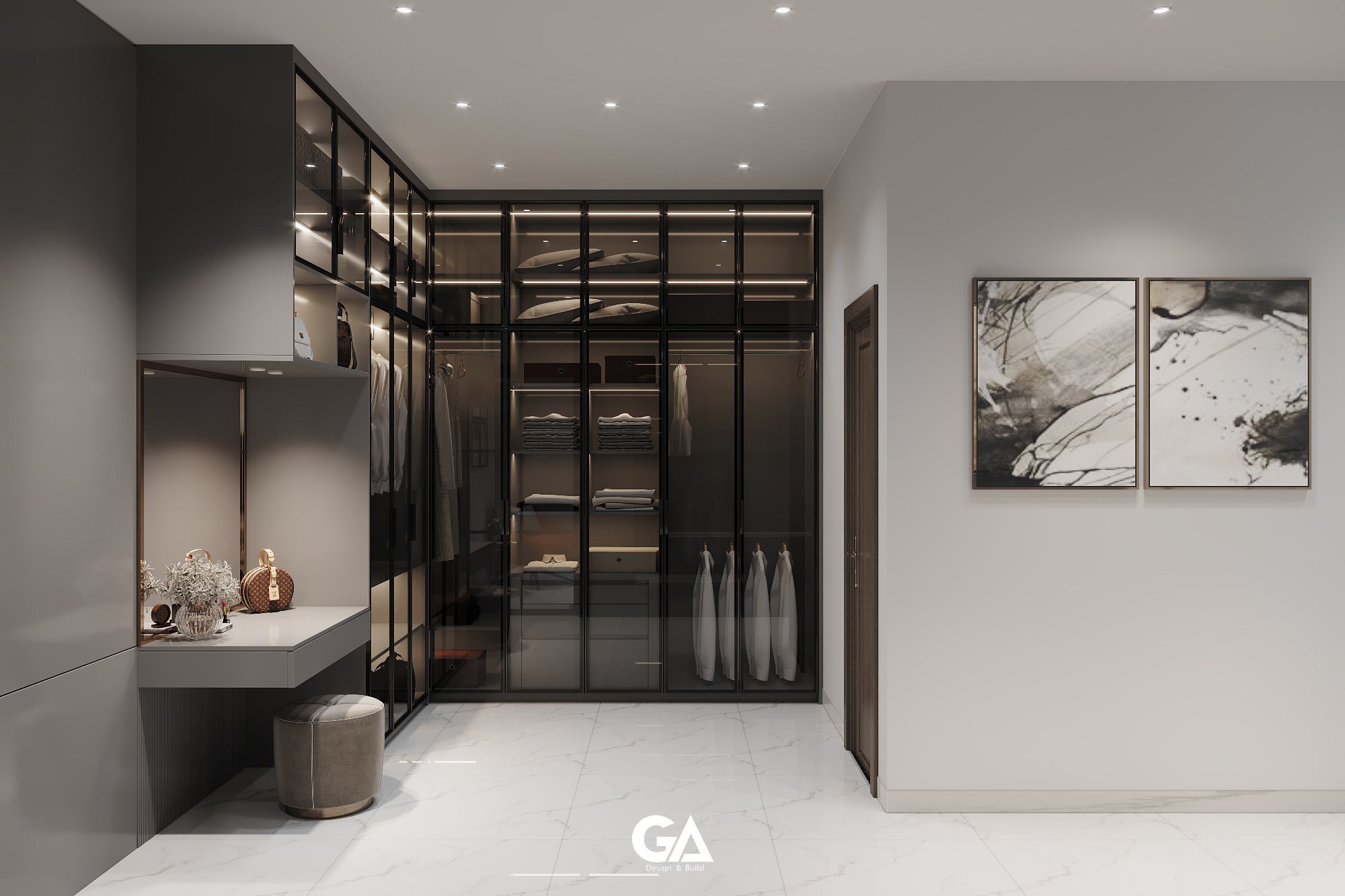 Thiết Kế & Xây Dựng Hoàn Thiện Villa Hiện đại Tại Hiệp Thành, Thủ Dầu Một, Bd (24)